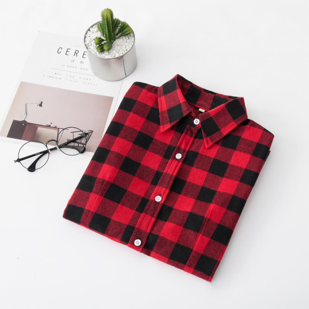 Women's Plaid Shirt