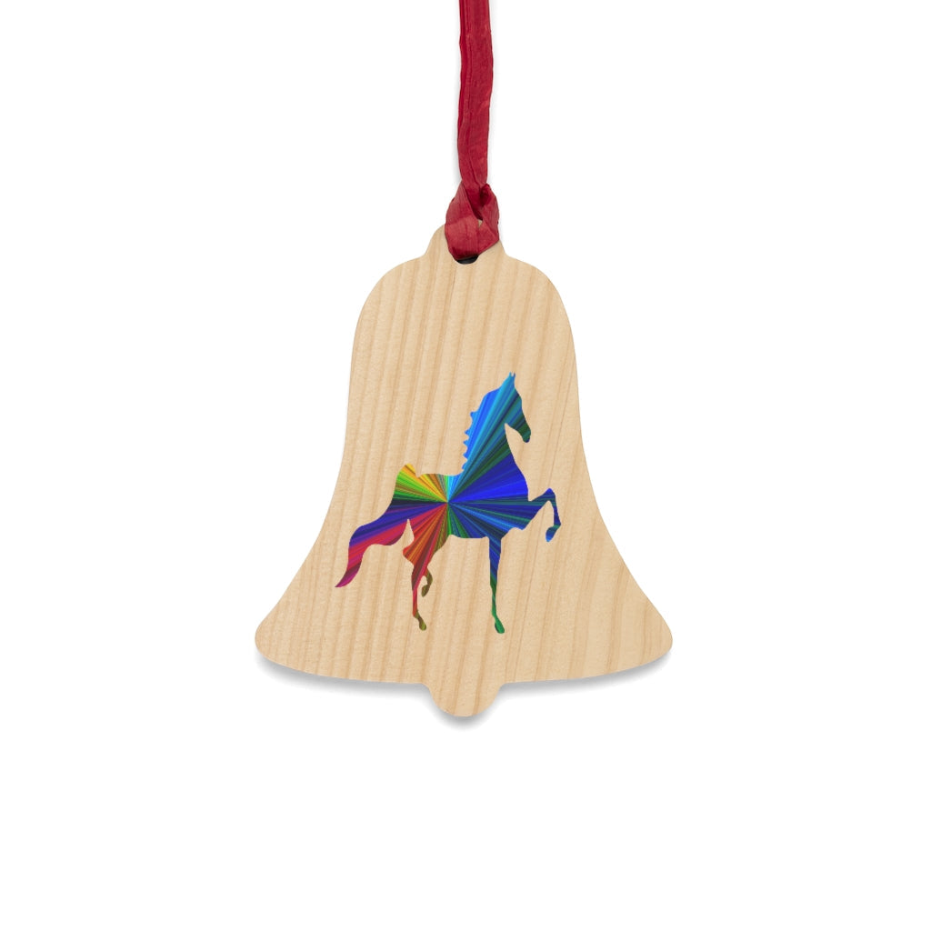 Saddlebred Wooden Christmas Ornaments