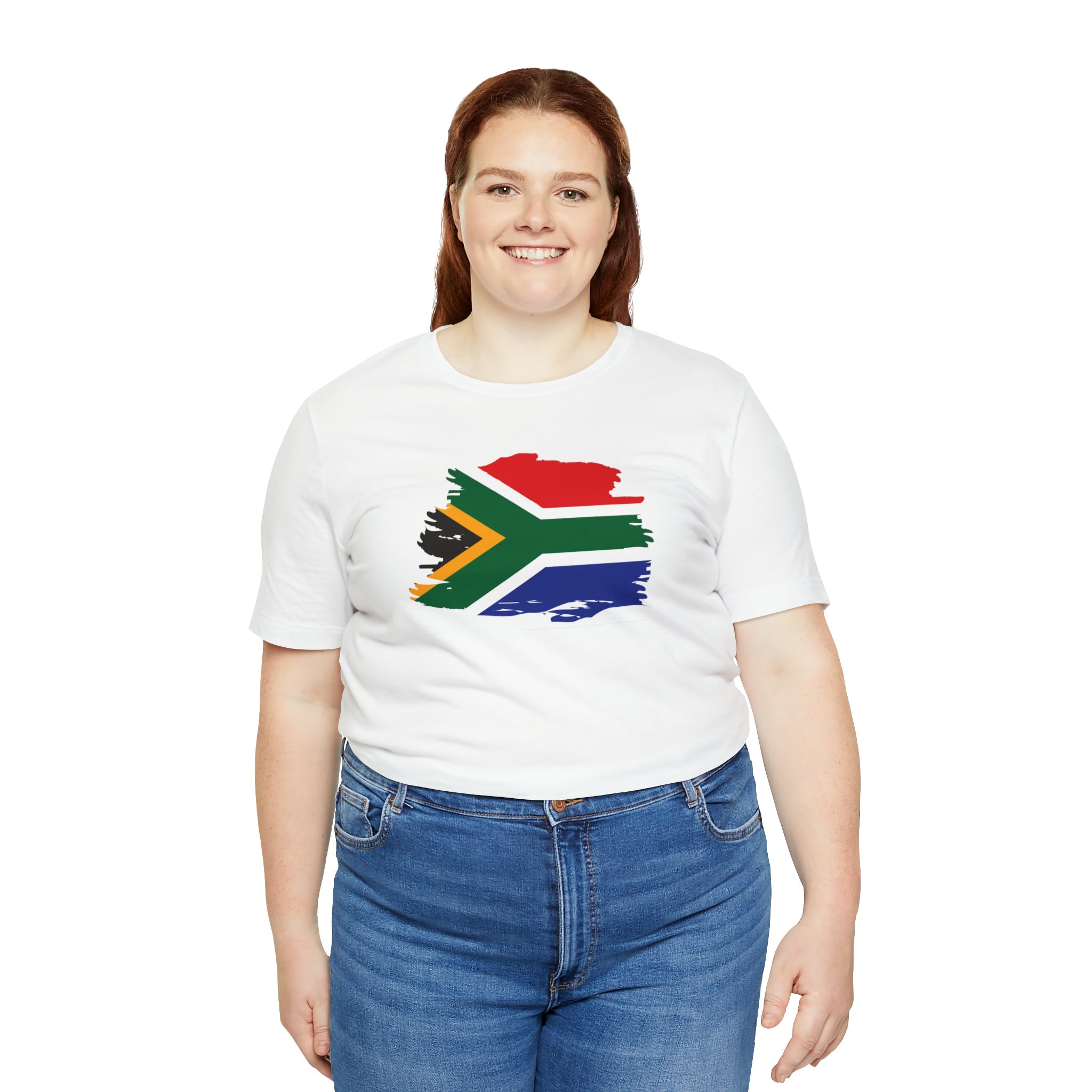 SA Flag Unisex Jersey Short Sleeve Tee