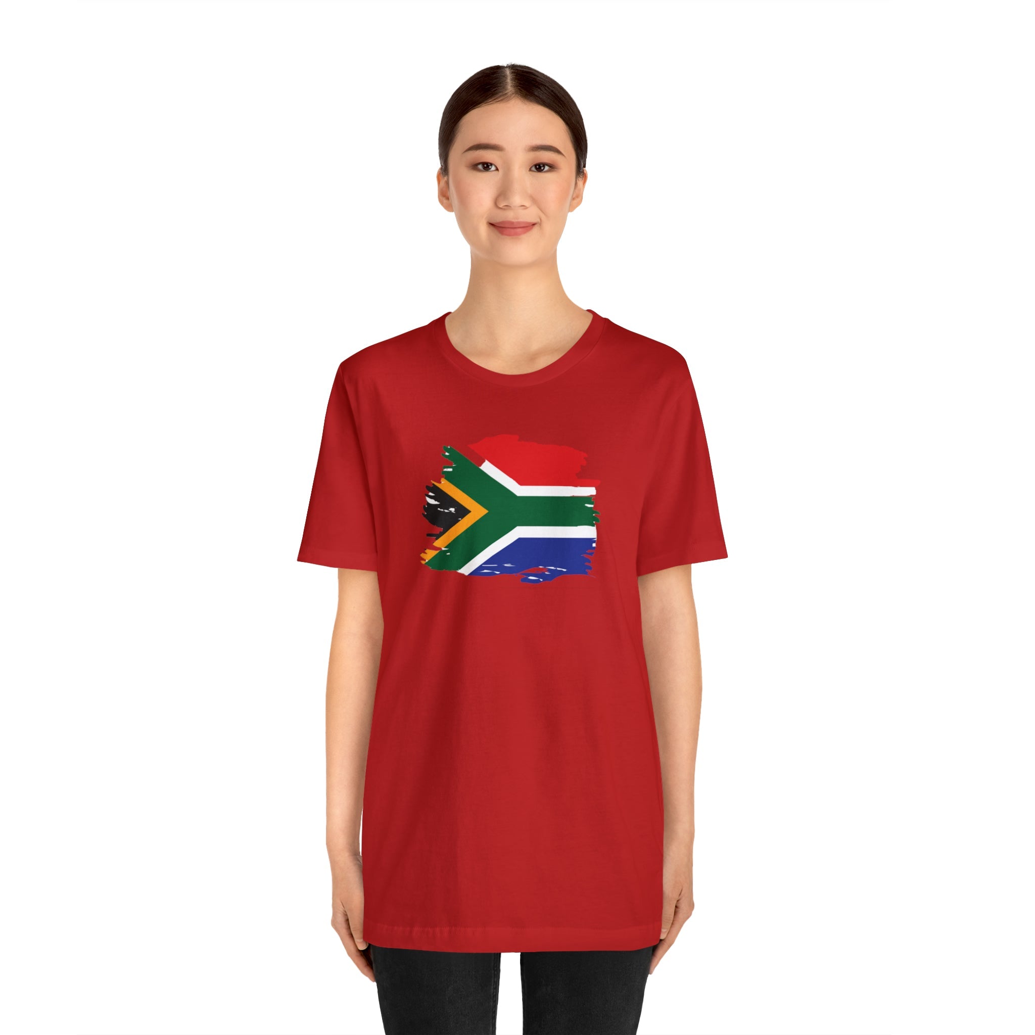 SA Flag Unisex Jersey Short Sleeve Tee