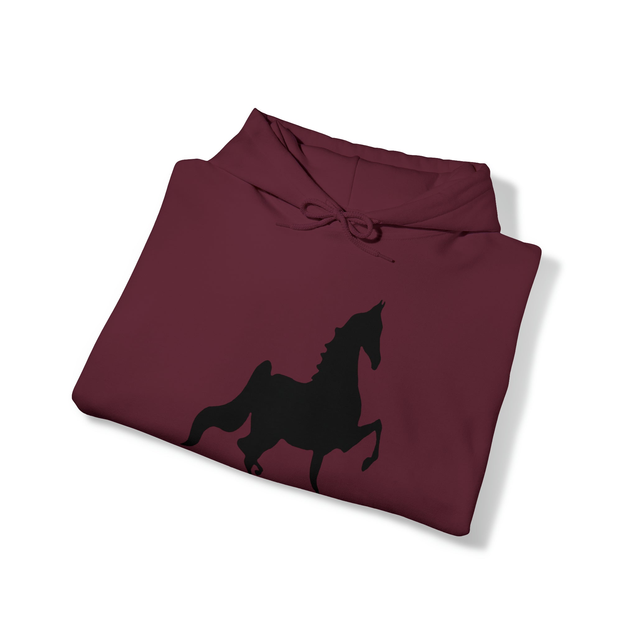 Unisex Heavy Blend™ Hooded Sweatshirt Front Print Saddlebred