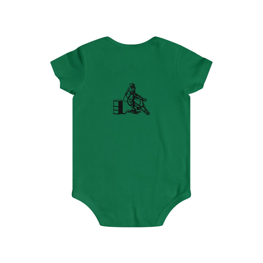 Barrel Racer Infant Rip Snap Tee