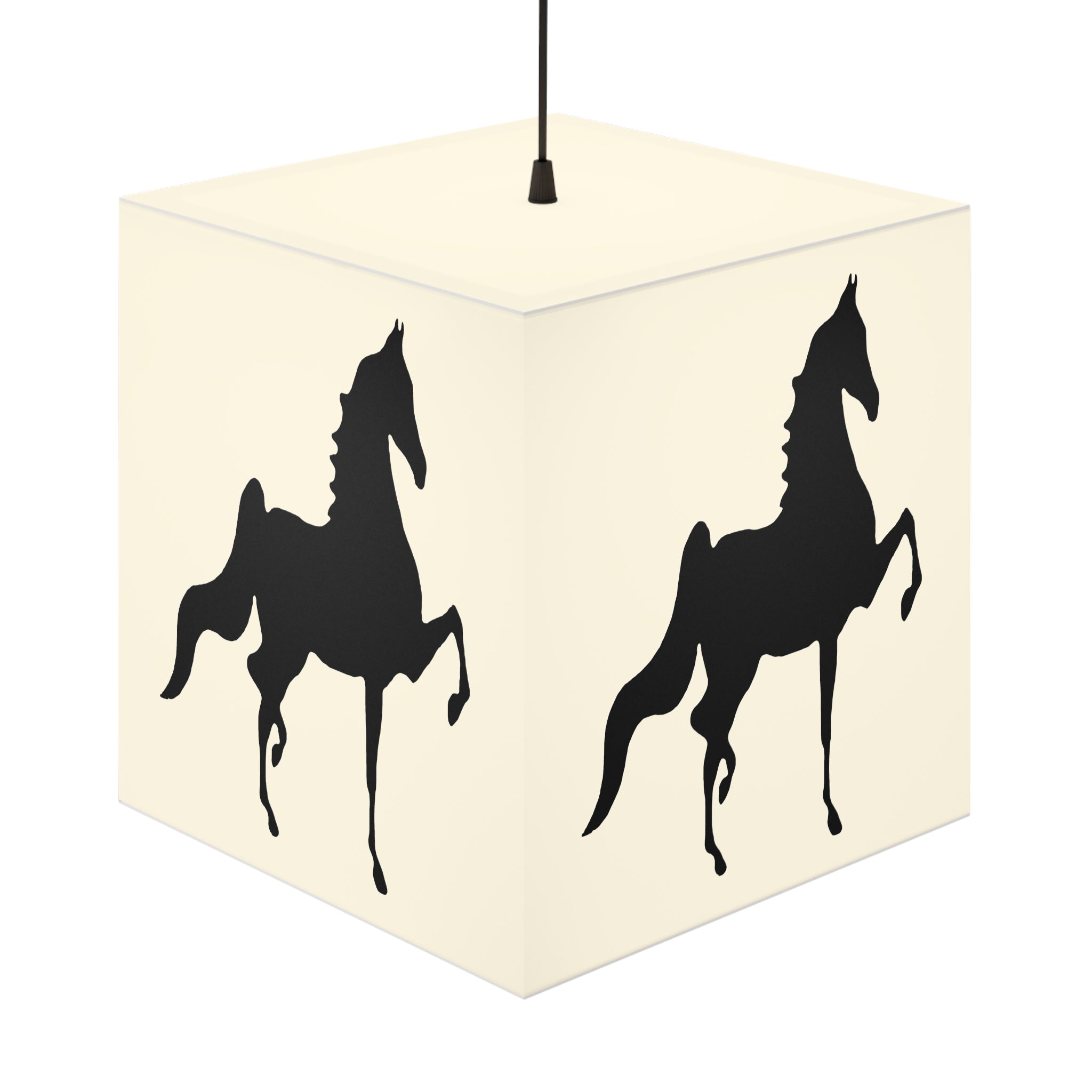 Personalized Lamp Saddlebred Print