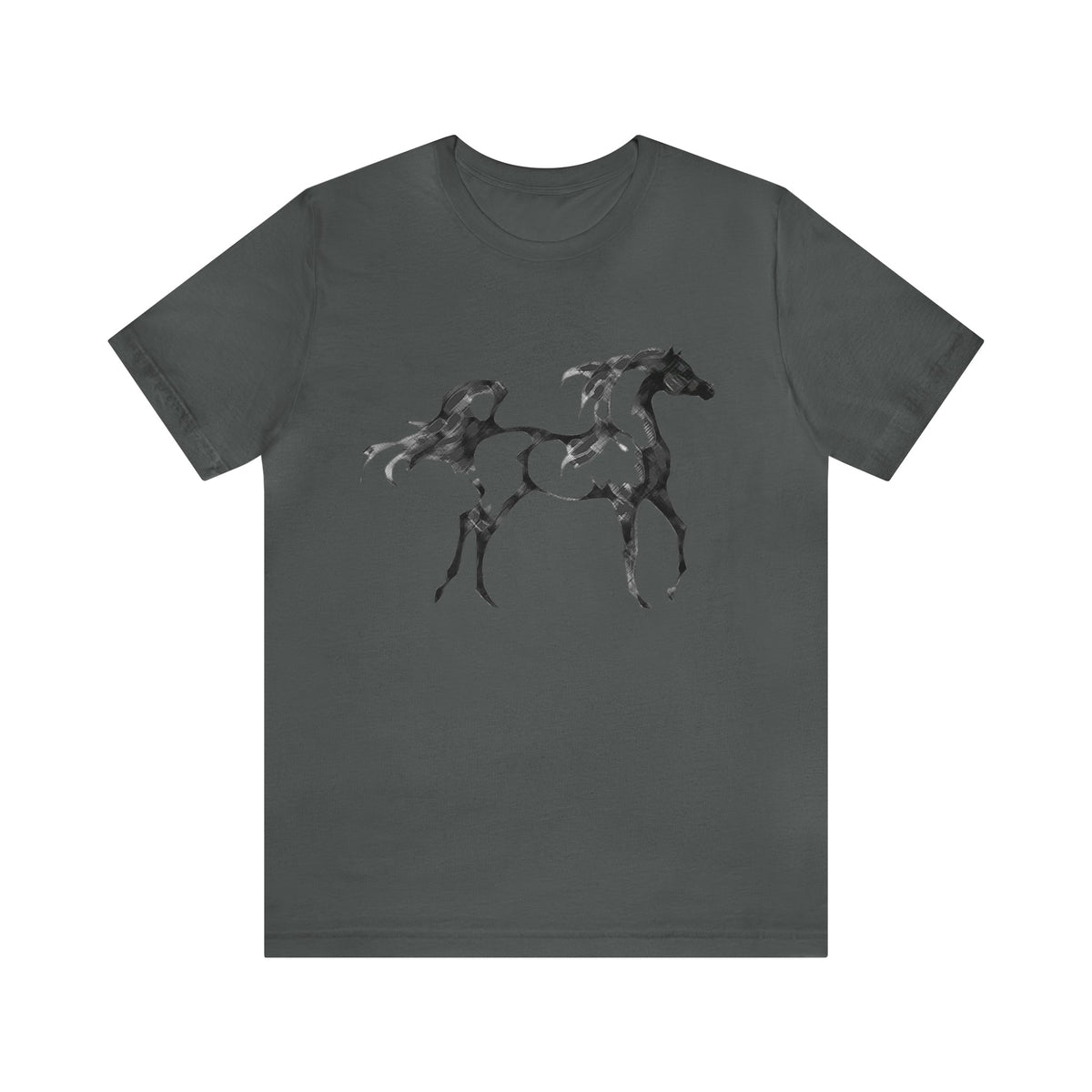 Unisex Jersey Short Sleeve Tee Arabian Horse Print