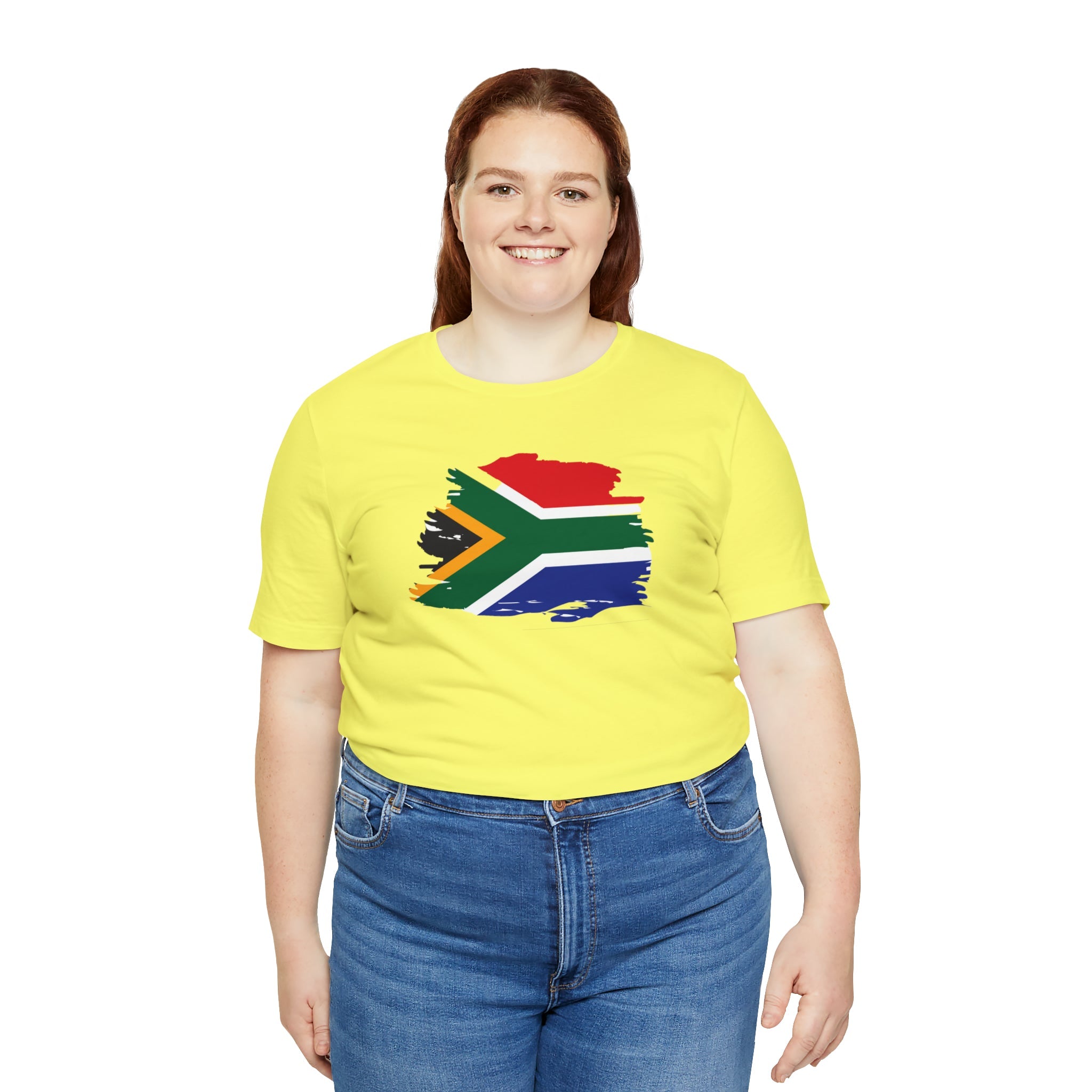 SA Flag Unisex Jersey Short Sleeve Tee