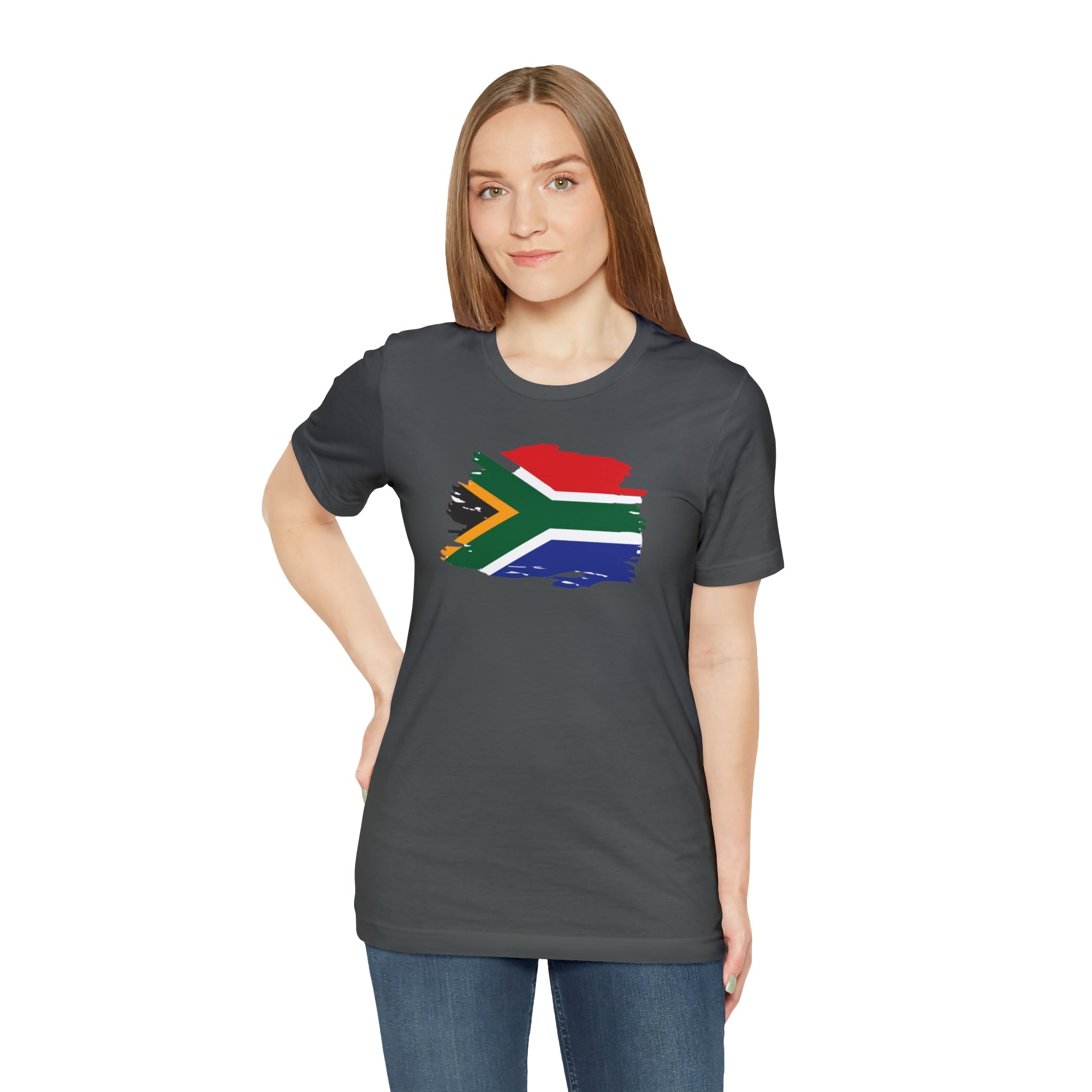 SA Flag Unisex Jersey Short Sleeve Tee