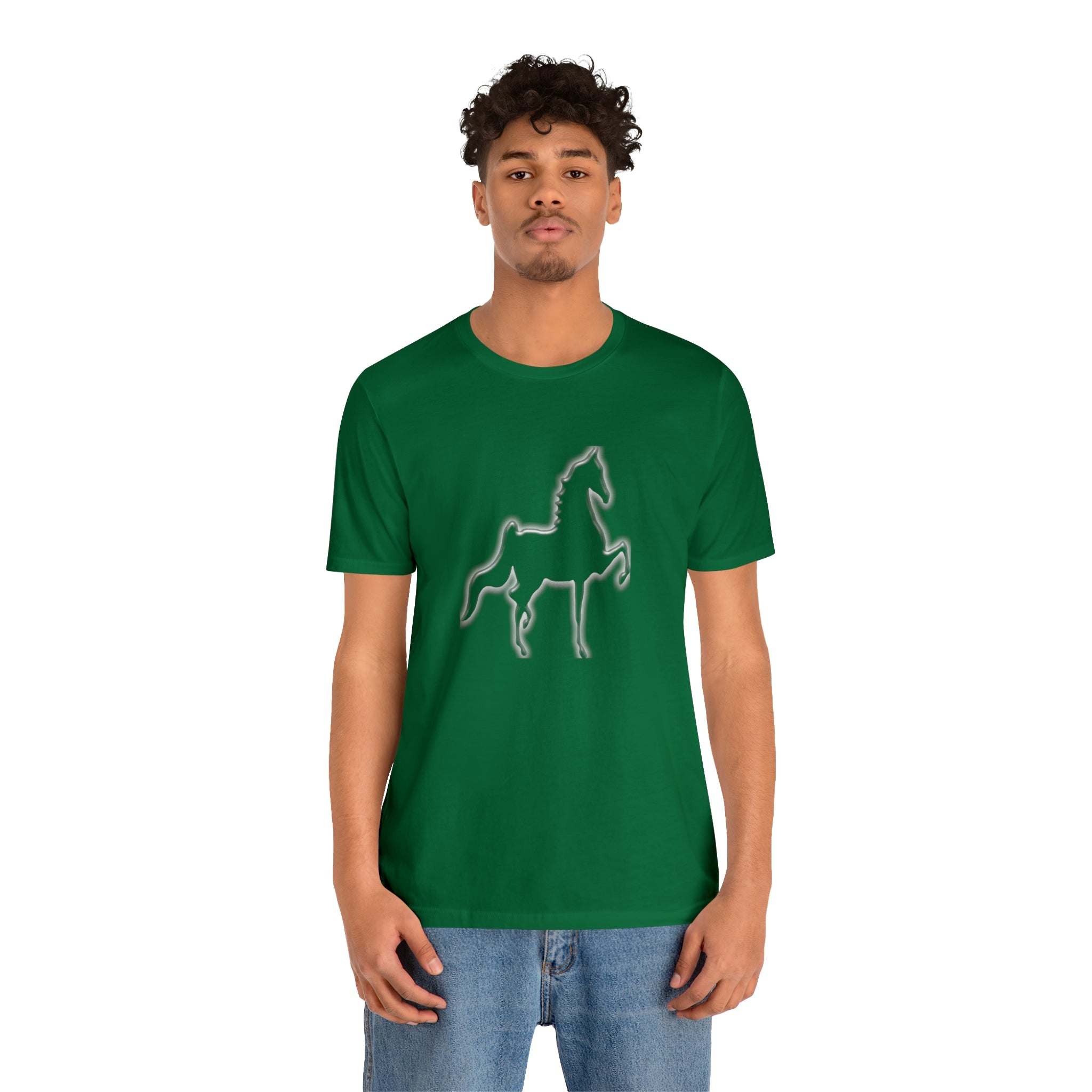 Unisex Jersey Short Sleeve Tee Saddlebred Print