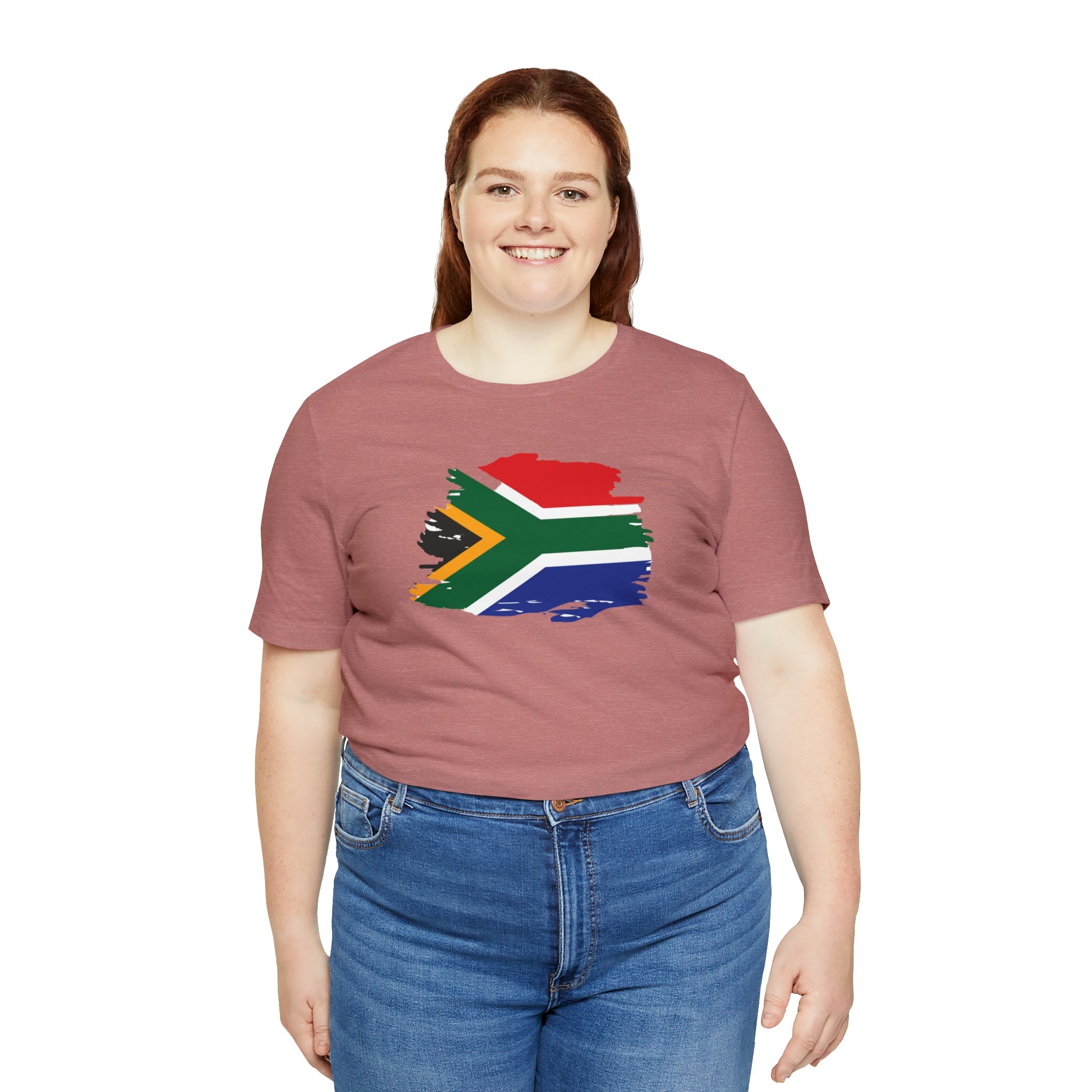 SA Flag Unisex Jersey Short Sleeve Tee