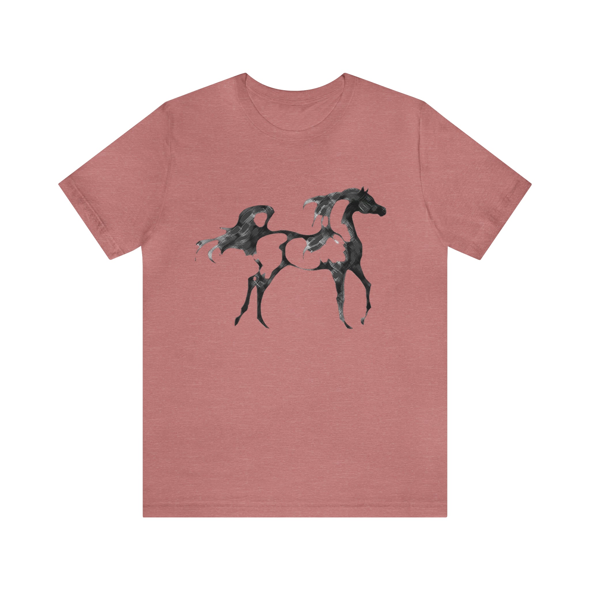 Unisex Jersey Short Sleeve Tee Arabian Horse Print