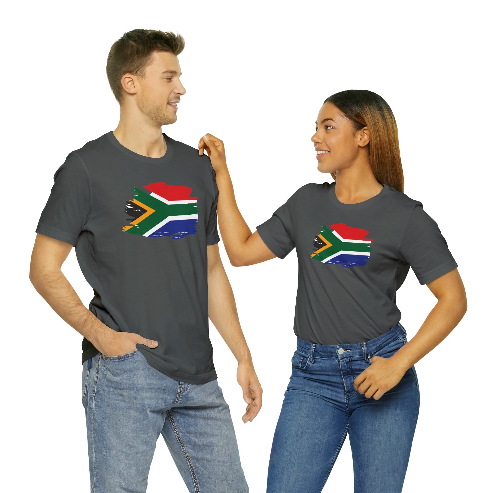 SA Flag Unisex Jersey Short Sleeve Tee