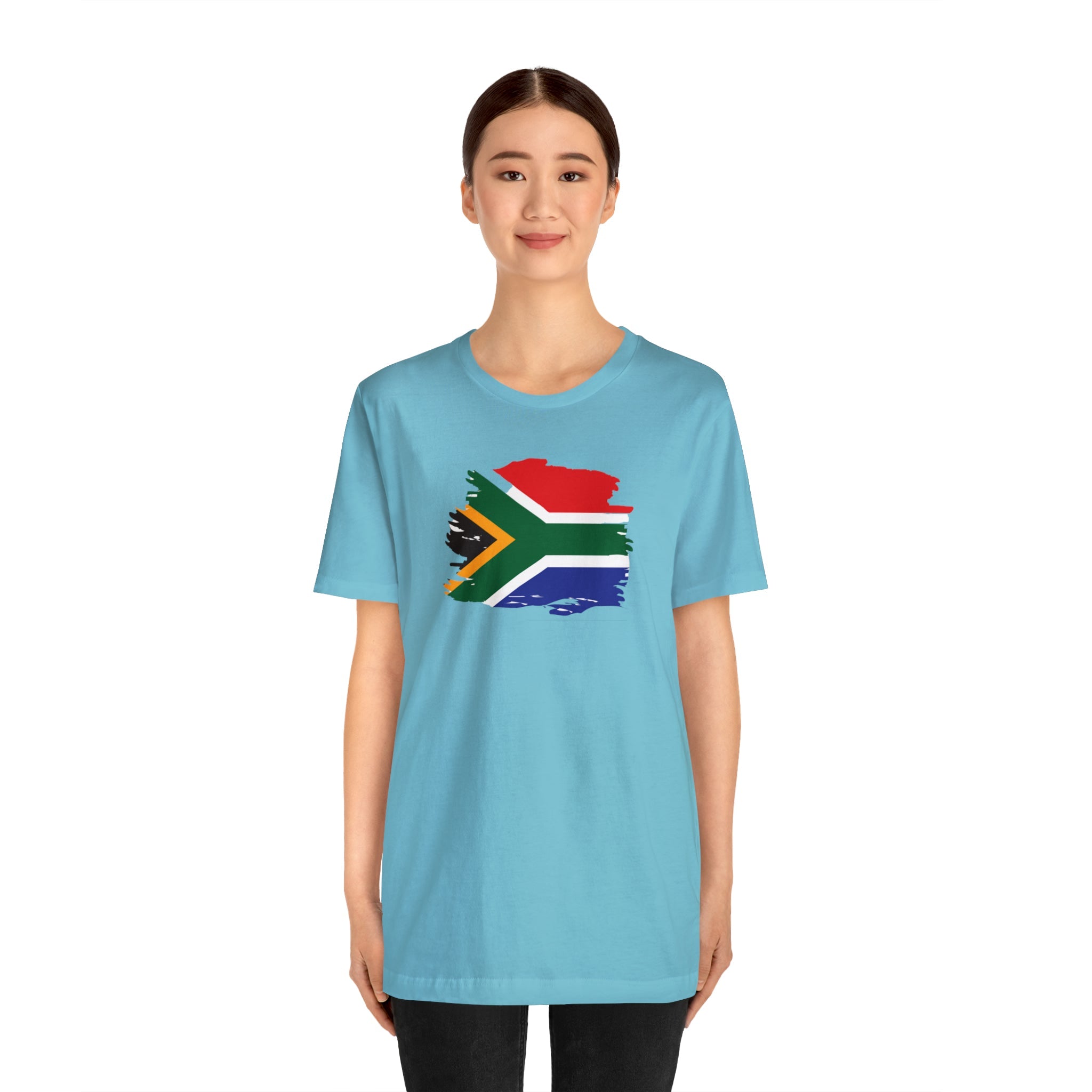 SA Flag Unisex Jersey Short Sleeve Tee