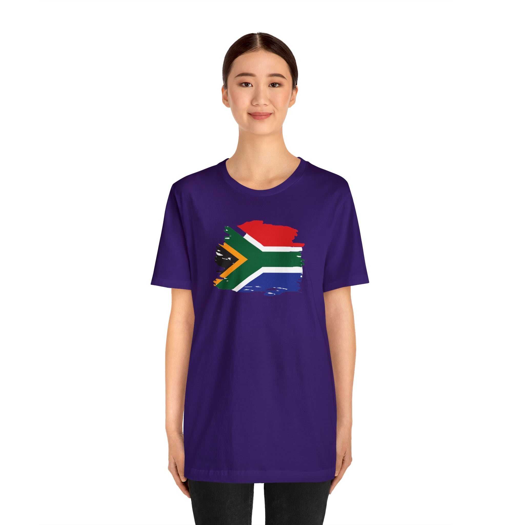 SA Flag Unisex Jersey Short Sleeve Tee