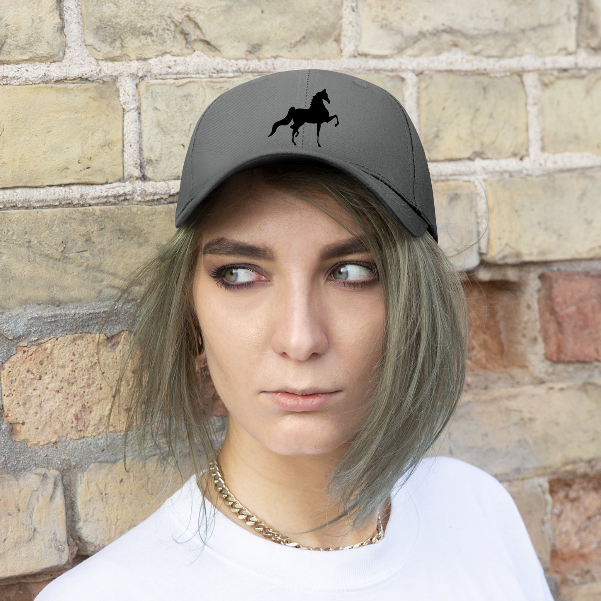 Saddlebred Embroidered Unisex Twill Hat