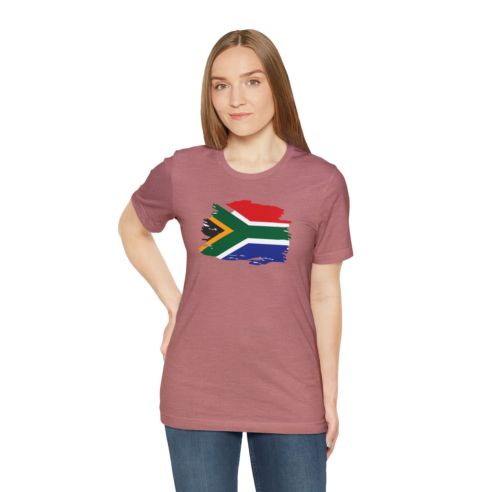 SA Flag Unisex Jersey Short Sleeve Tee