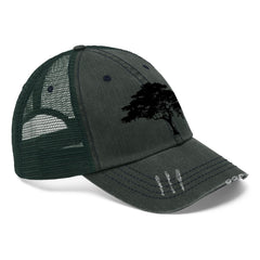 Tree Embroidered Unisex Trucker Hat