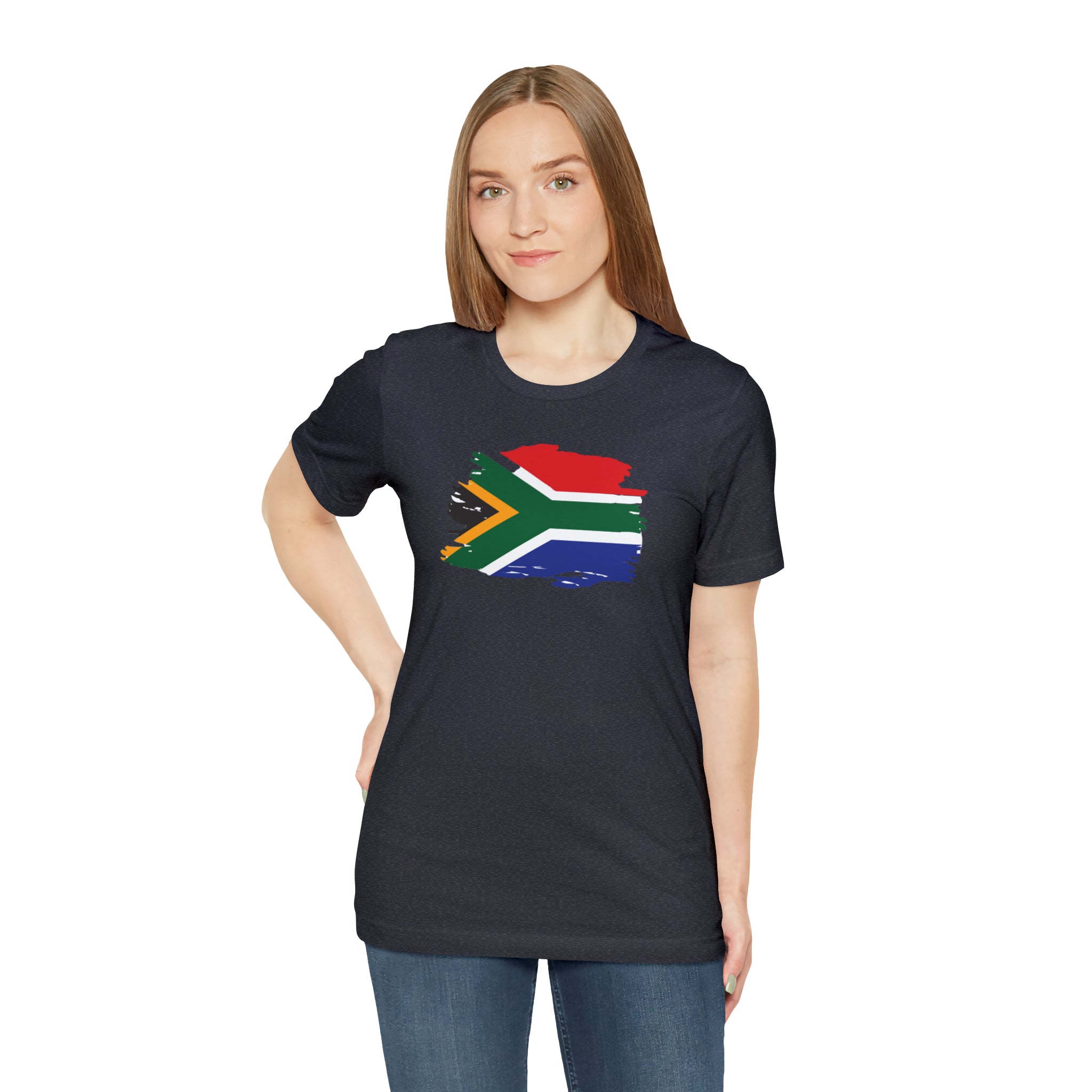 SA Flag Unisex Jersey Short Sleeve Tee