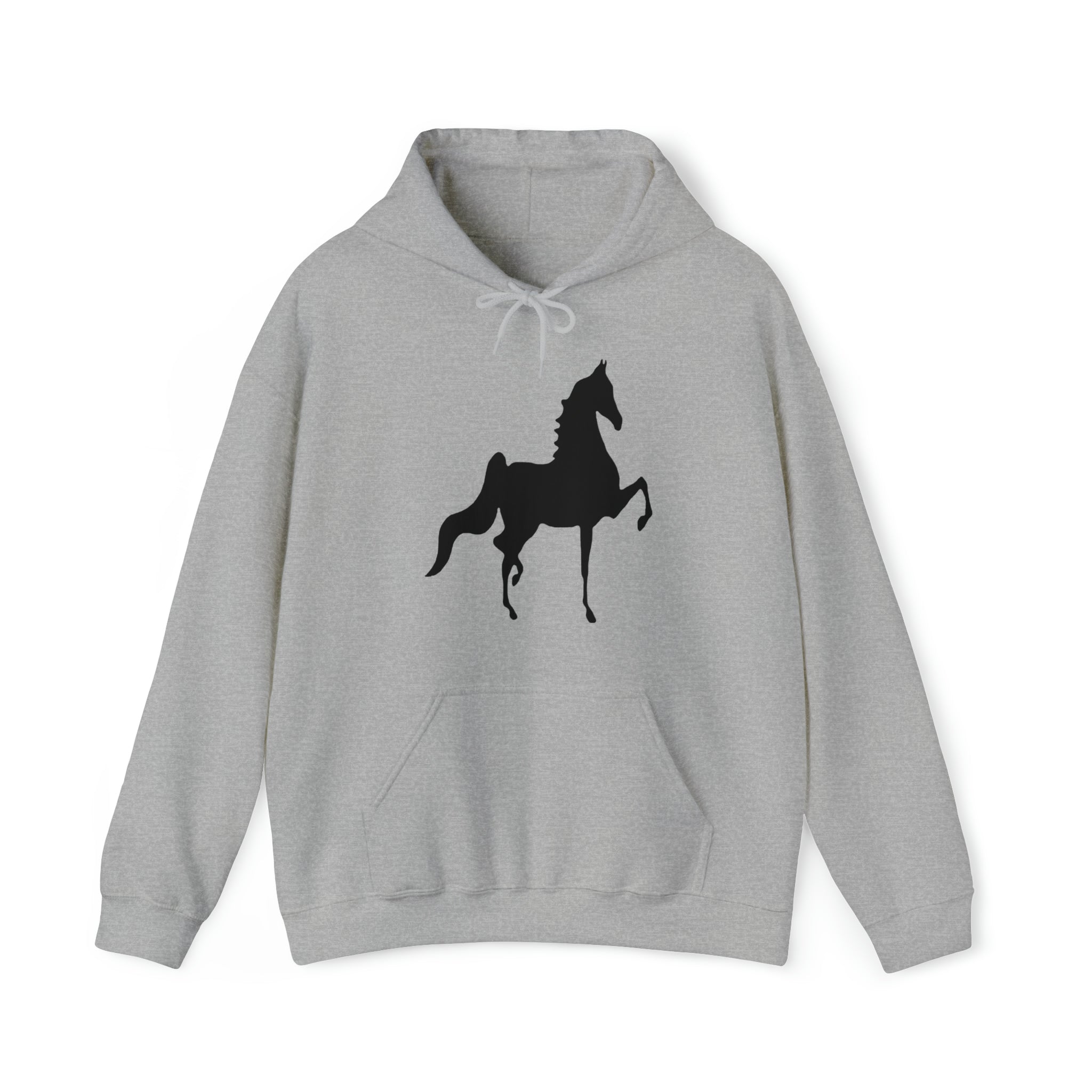 Unisex Heavy Blend™ Hooded Sweatshirt Front Print Saddlebred