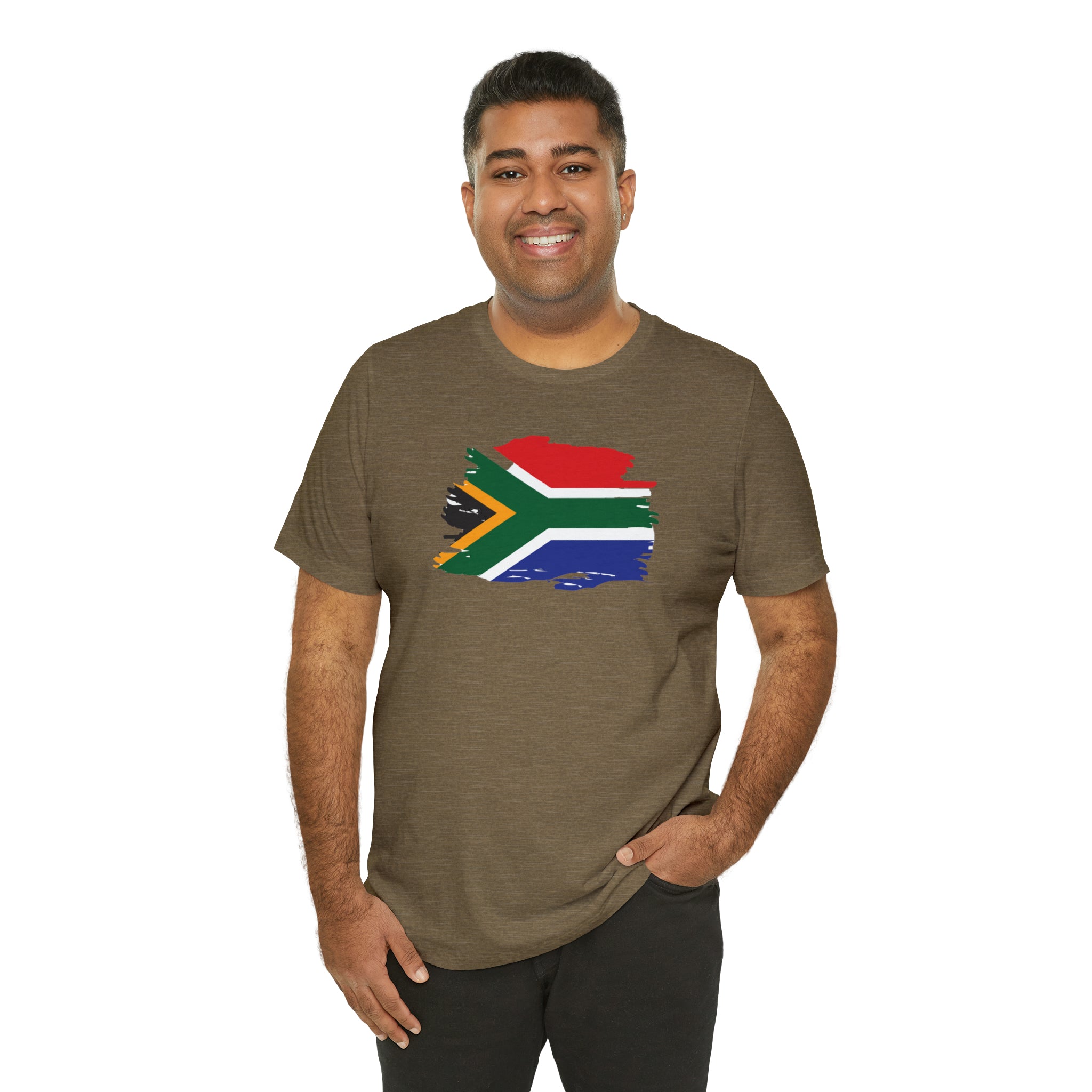 SA Flag Unisex Jersey Short Sleeve Tee