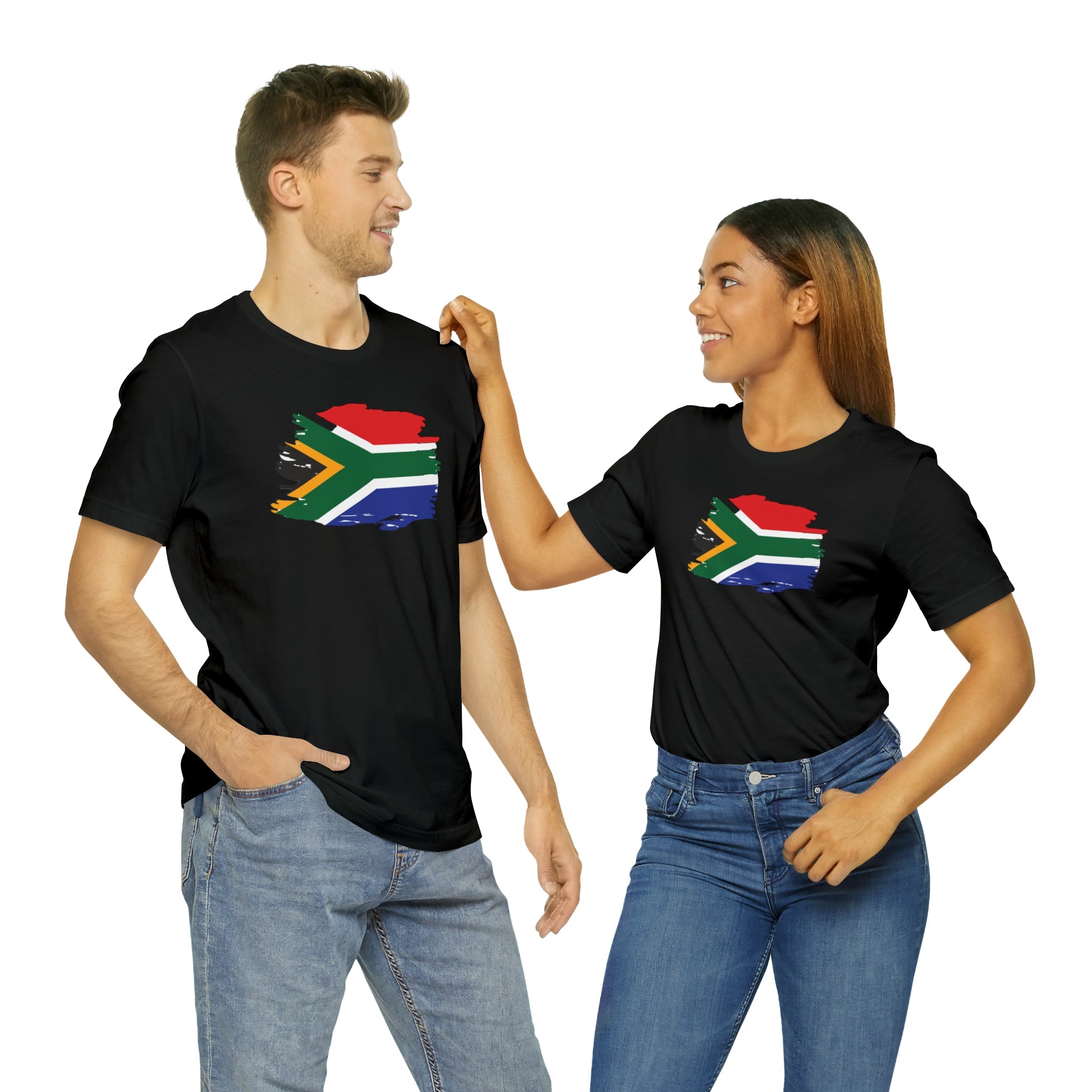 SA Flag Unisex Jersey Short Sleeve Tee