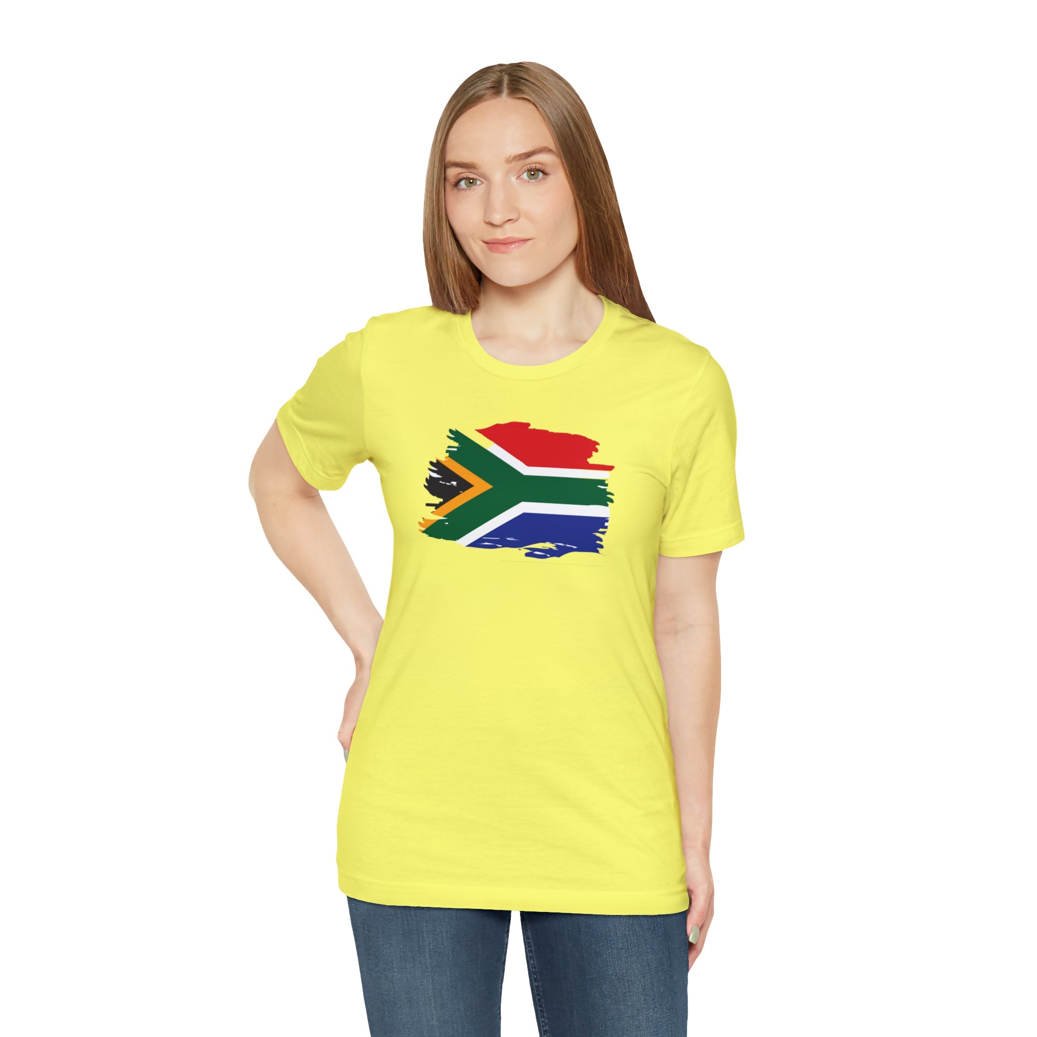 SA Flag Unisex Jersey Short Sleeve Tee