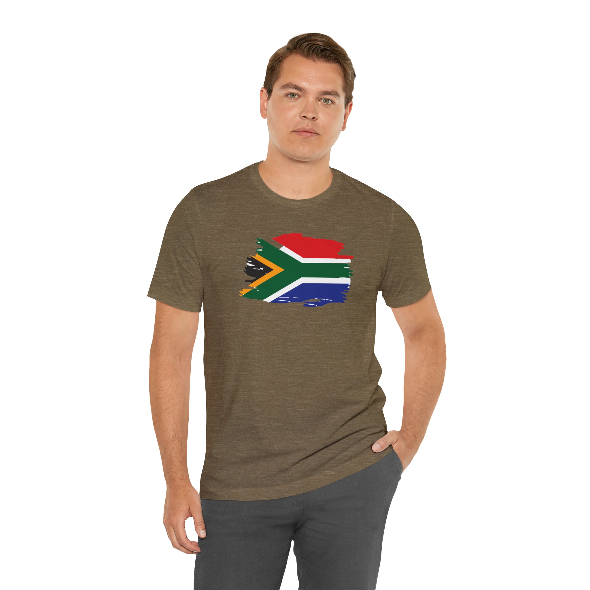 SA Flag Unisex Jersey Short Sleeve Tee