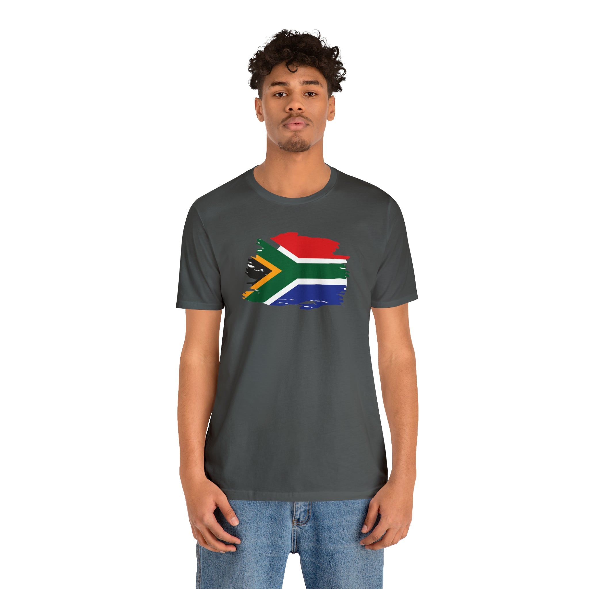 SA Flag Unisex Jersey Short Sleeve Tee