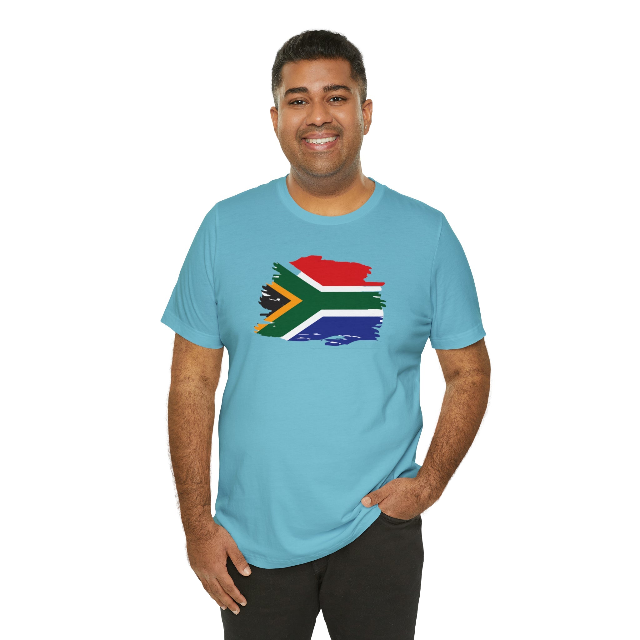 SA Flag Unisex Jersey Short Sleeve Tee