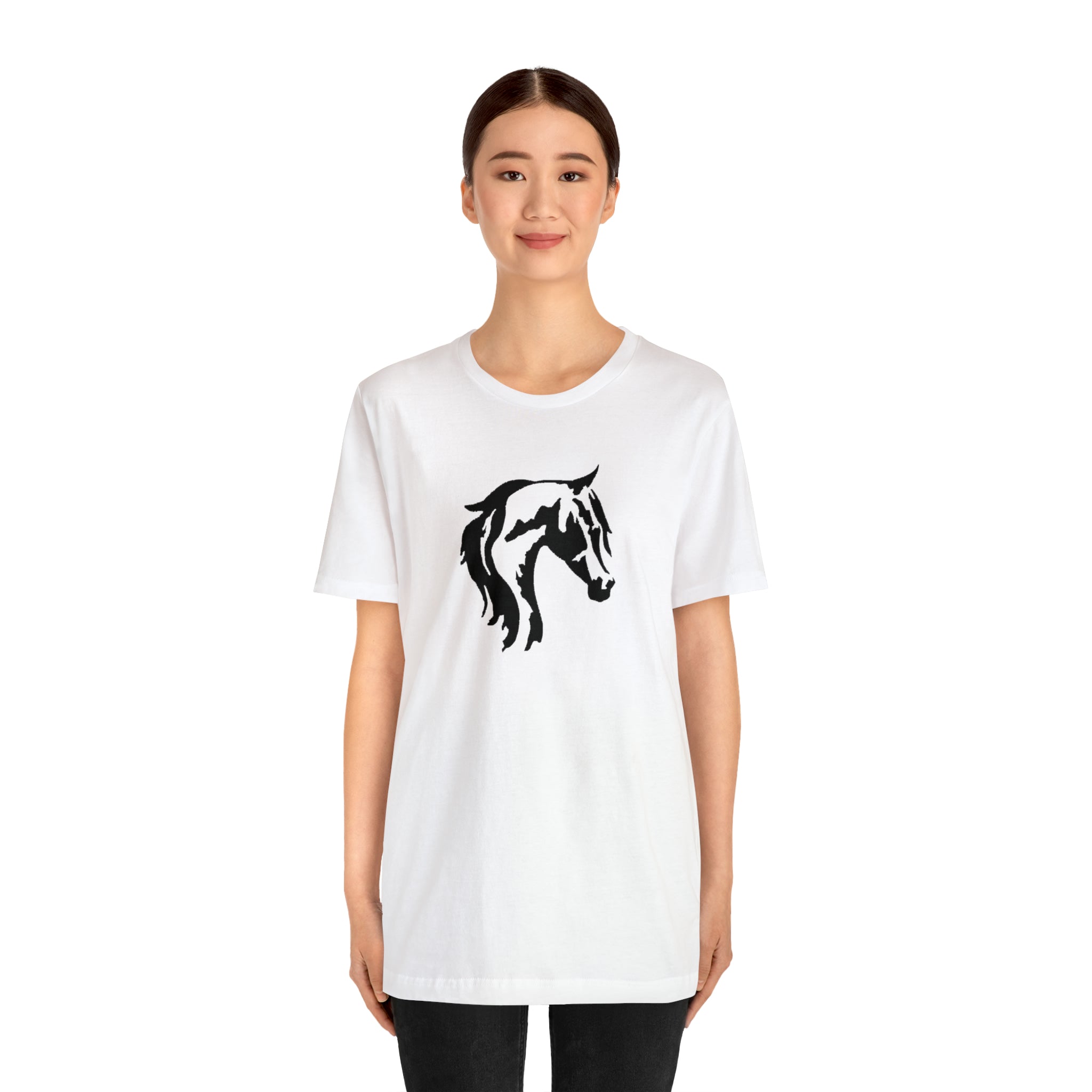 Unisex Jersey Short Sleeve Tee with Arab Head Print