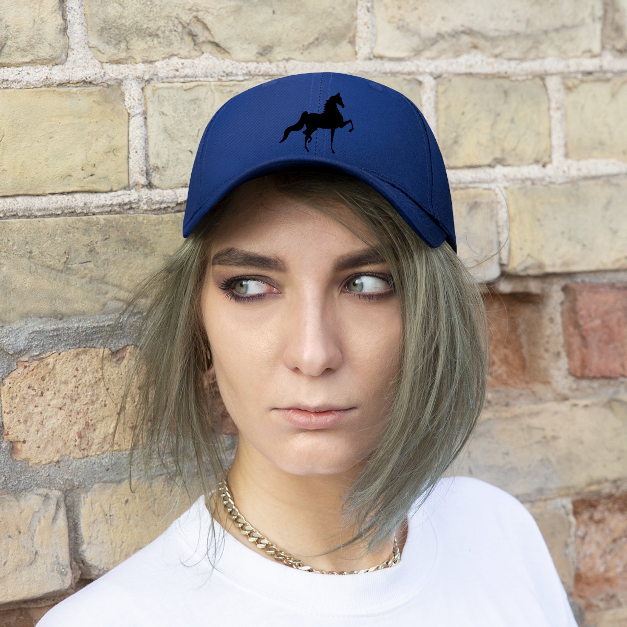 Saddlebred Embroidered Unisex Twill Hat