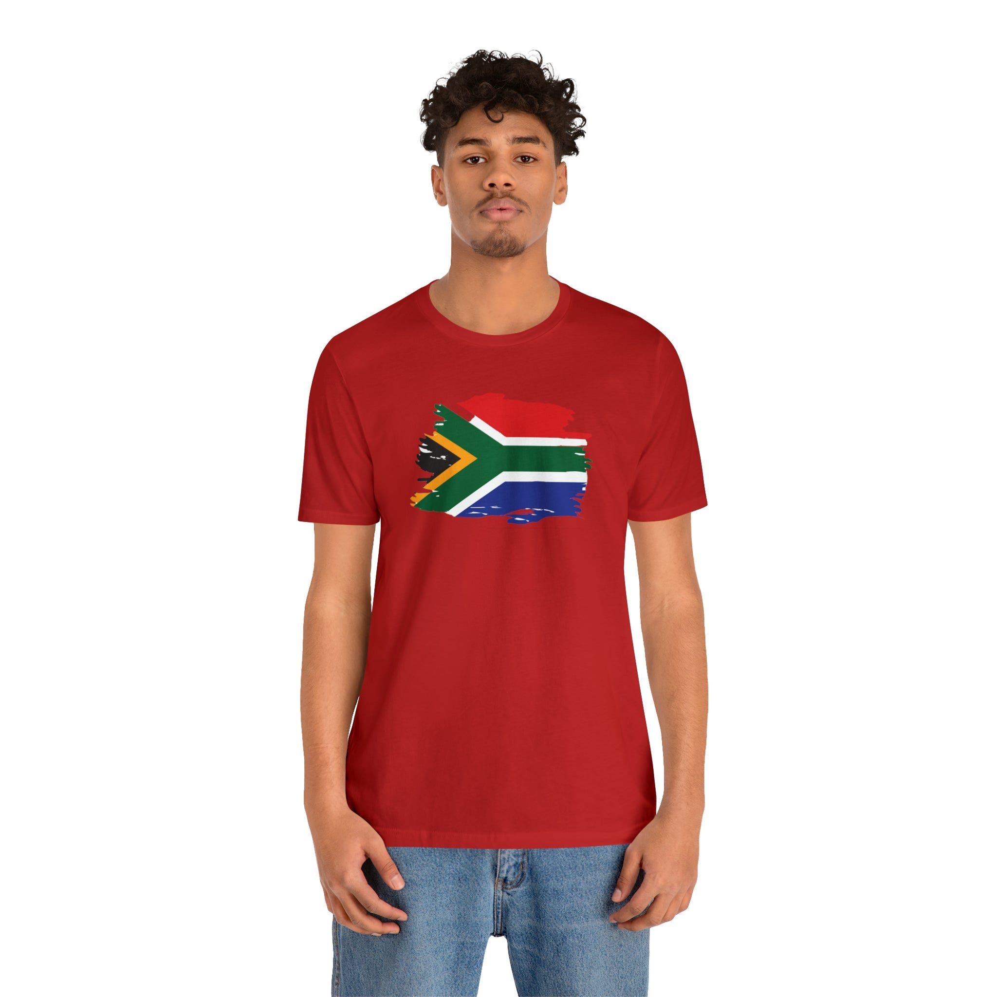 SA Flag Unisex Jersey Short Sleeve Tee