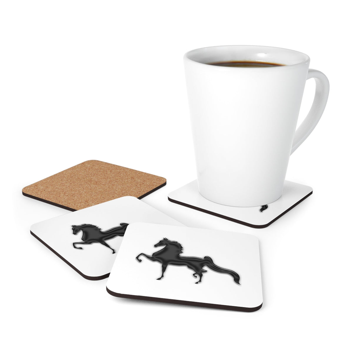 Corkwood Coaster Set