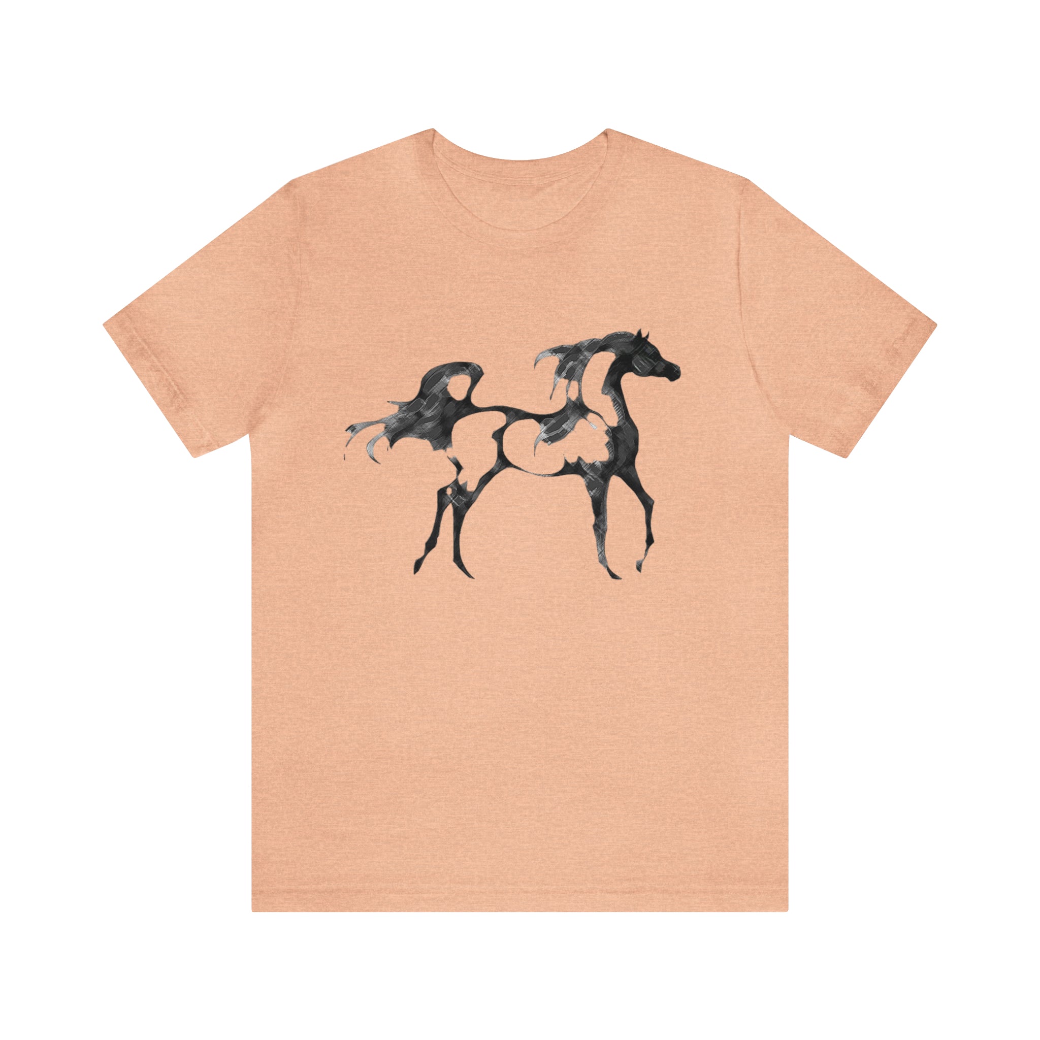 Unisex Jersey Short Sleeve Tee Arabian Horse Print