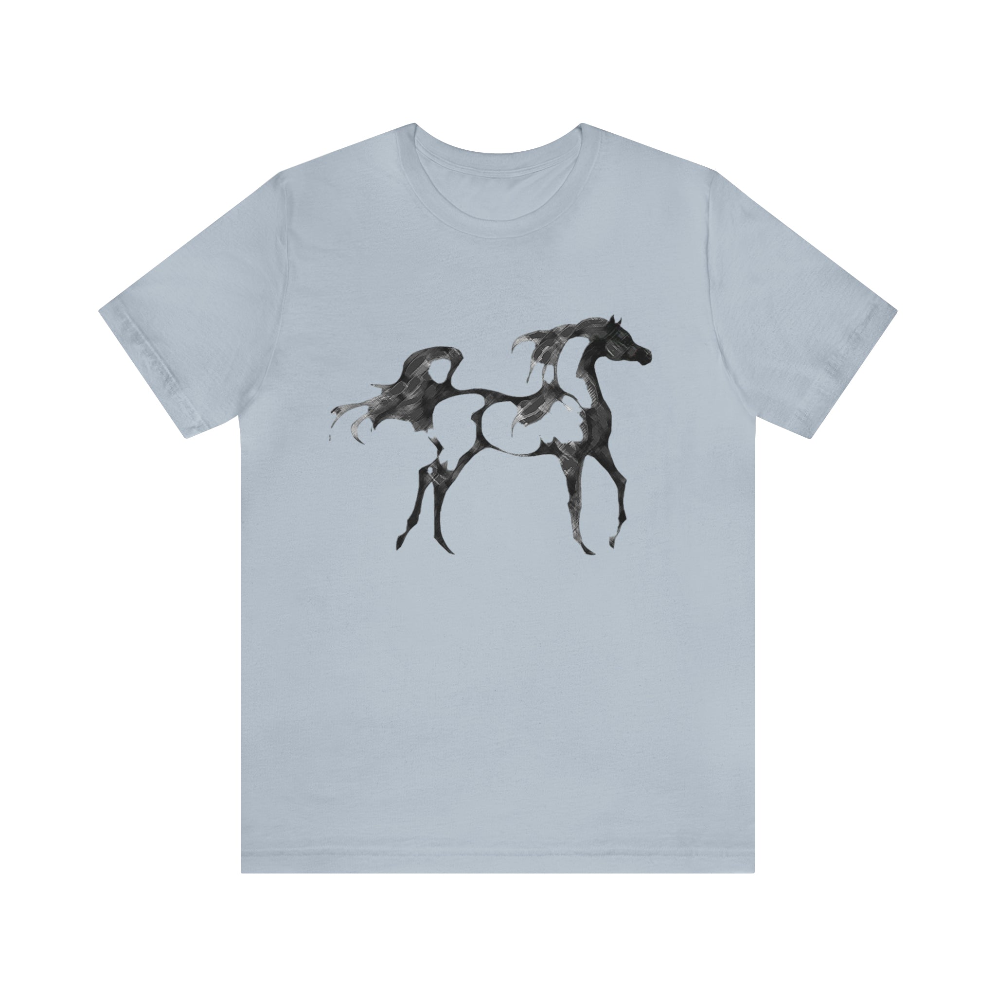 Unisex Jersey Short Sleeve Tee Arabian Horse Print