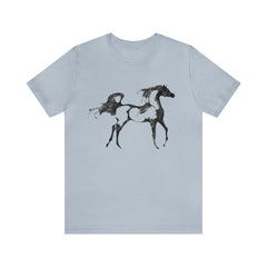 Unisex Jersey Short Sleeve Tee Arabian Horse Print