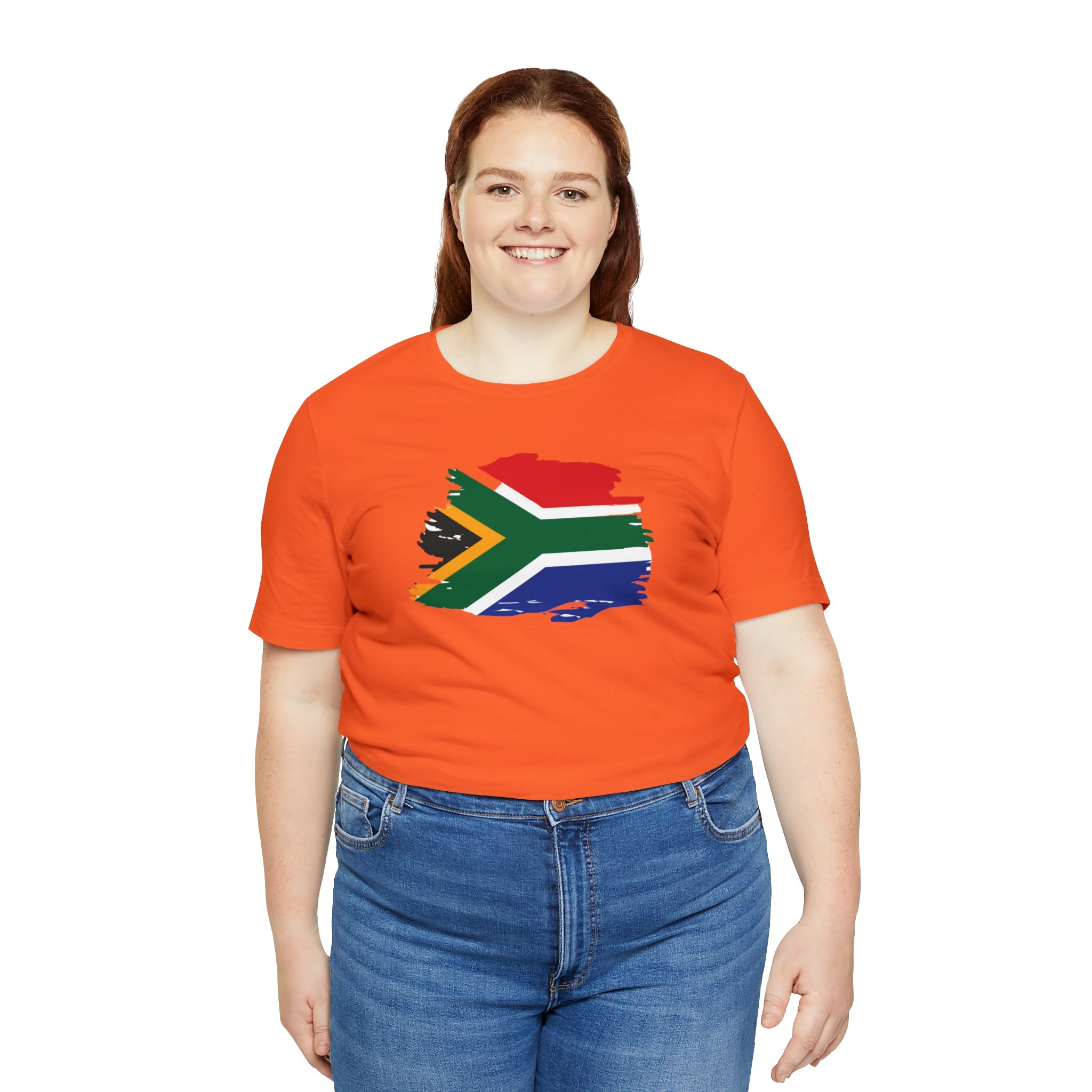 SA Flag Unisex Jersey Short Sleeve Tee