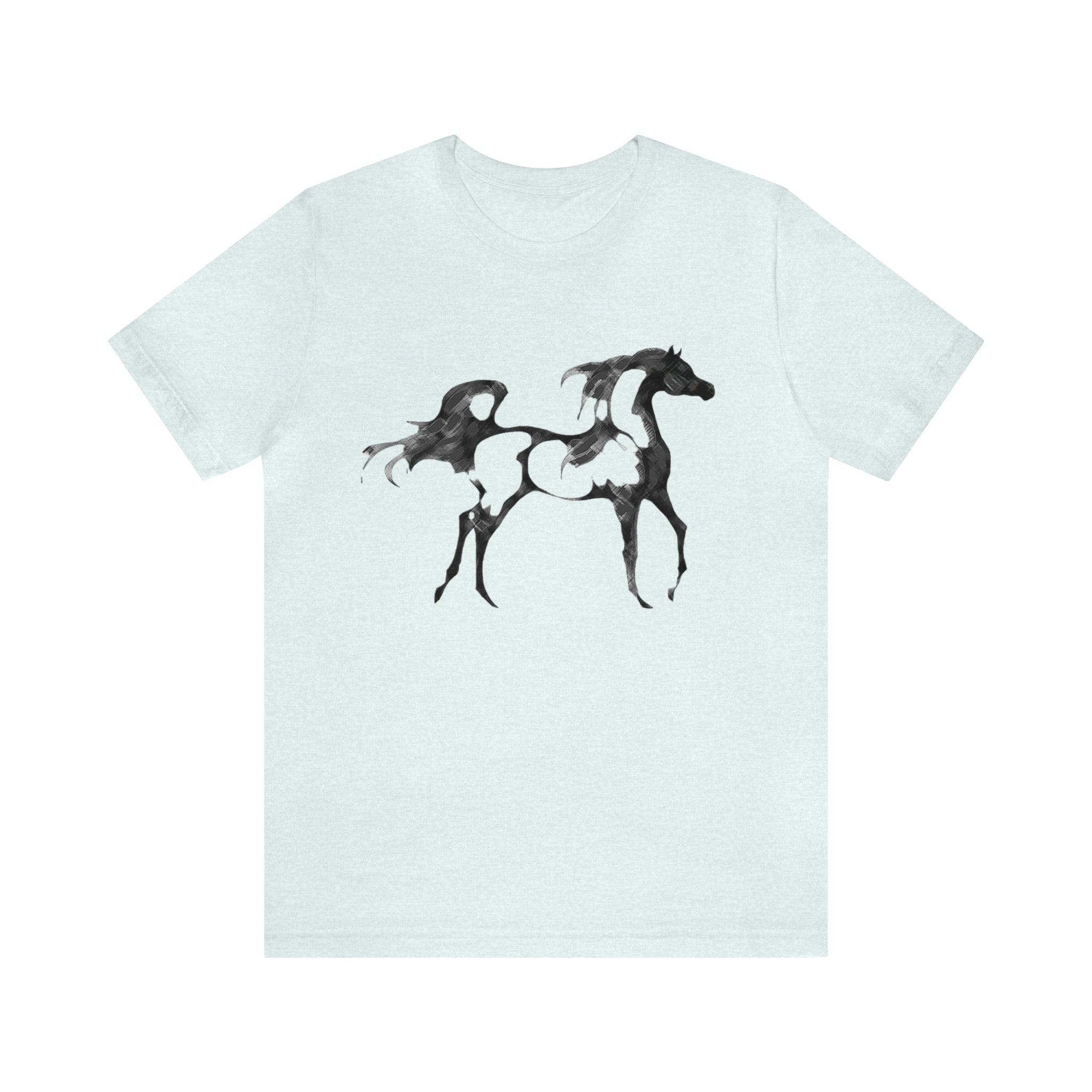 Unisex Jersey Short Sleeve Tee Arabian Horse Print