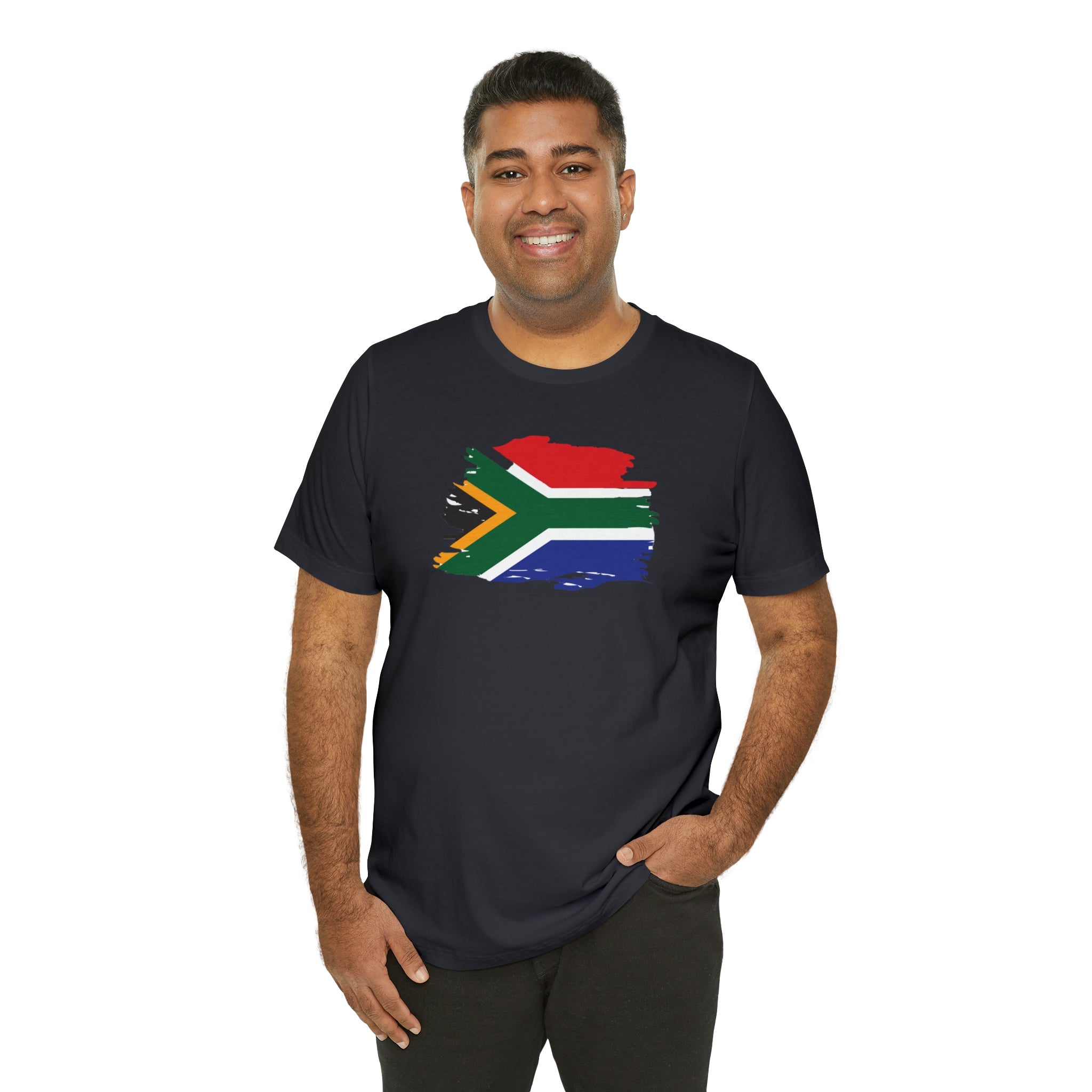 SA Flag Unisex Jersey Short Sleeve Tee