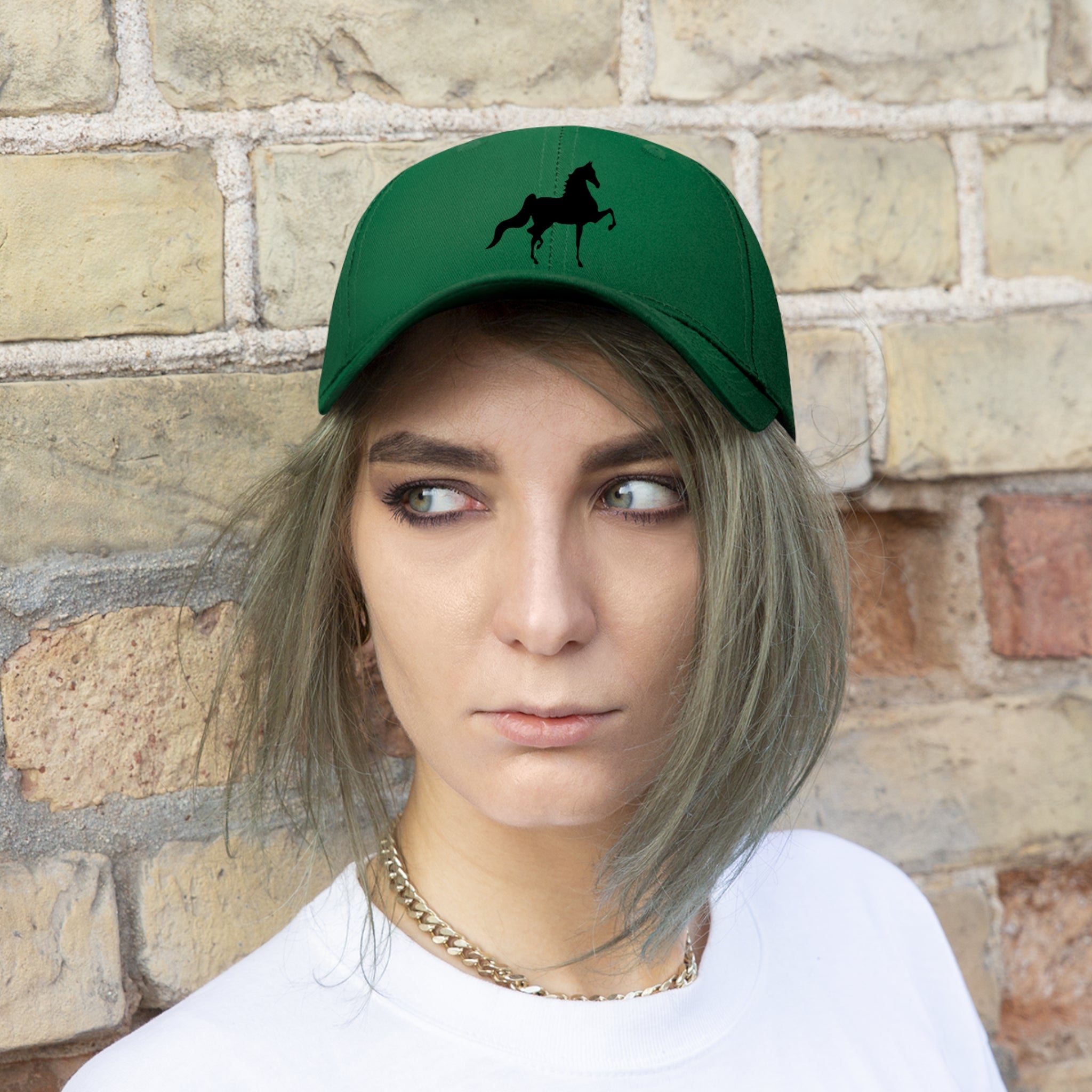 Saddlebred Embroidered Unisex Twill Hat