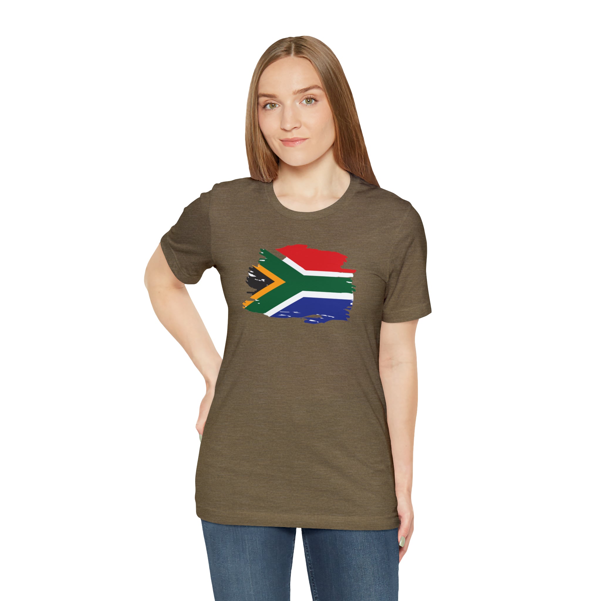 SA Flag Unisex Jersey Short Sleeve Tee