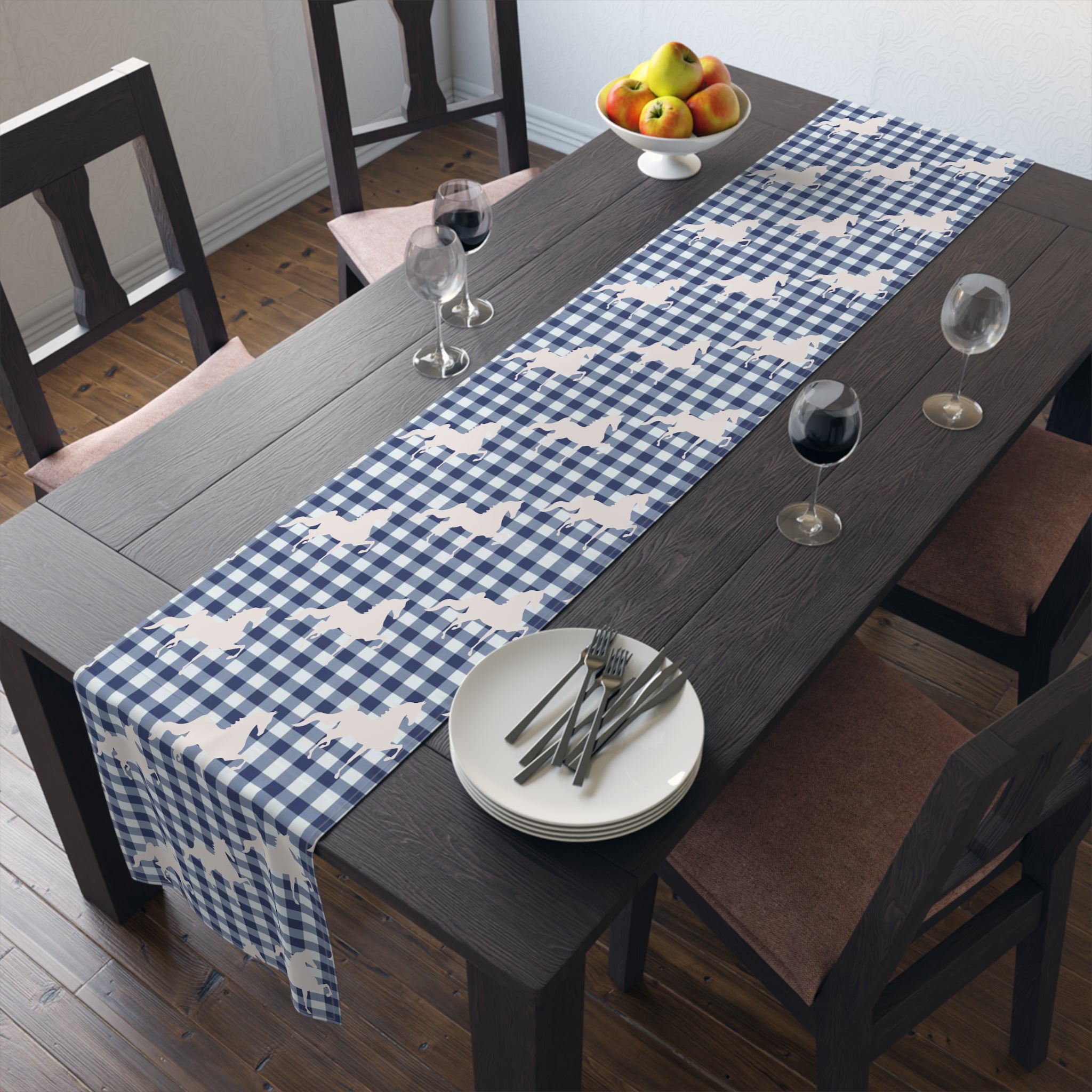 Saddlebred Table Runner (Cotton, Poly)