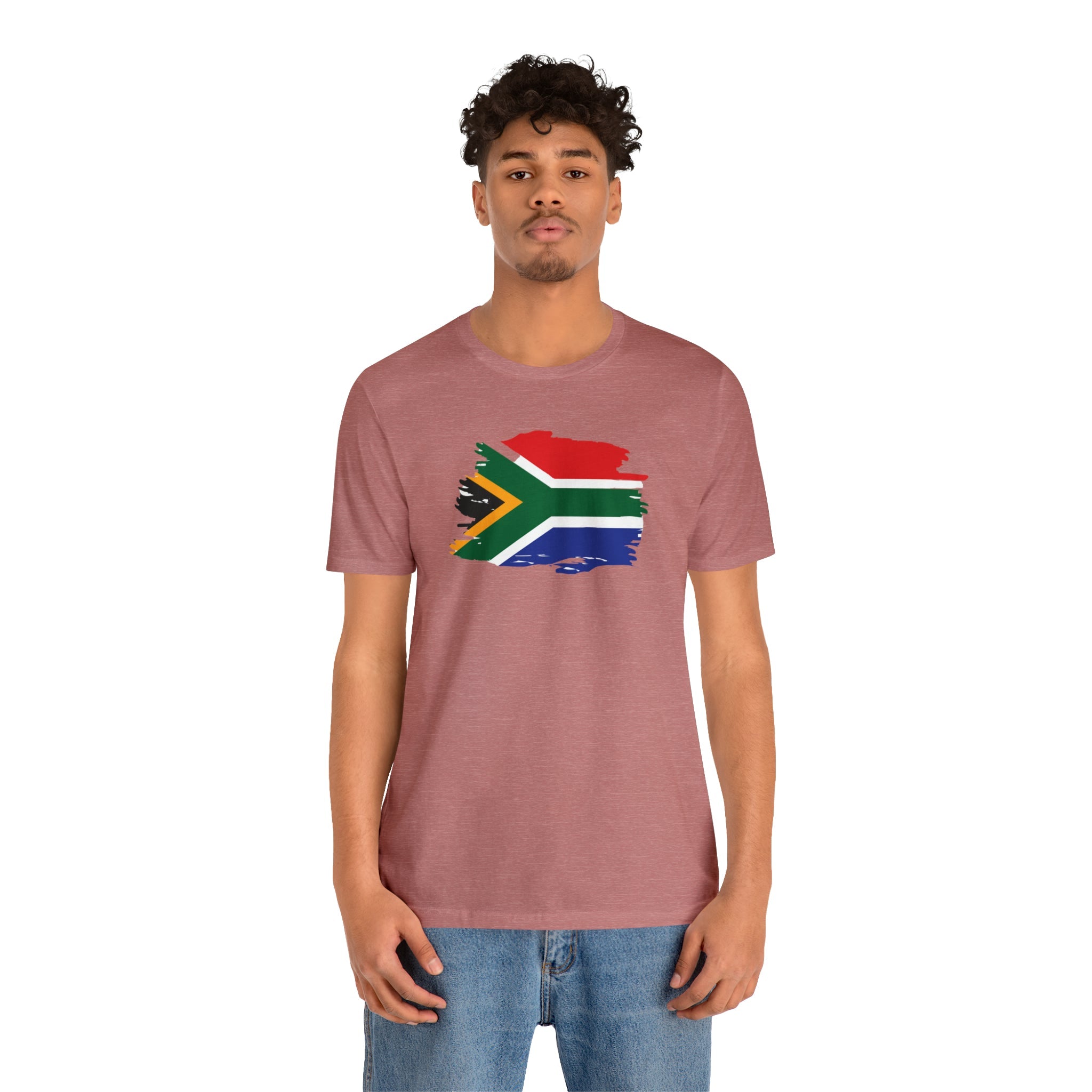 SA Flag Unisex Jersey Short Sleeve Tee