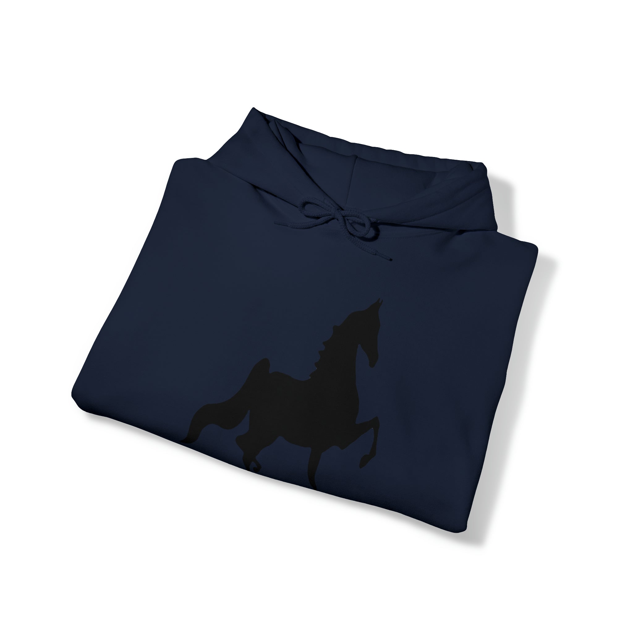 Unisex Heavy Blend™ Hooded Sweatshirt Front Print Saddlebred