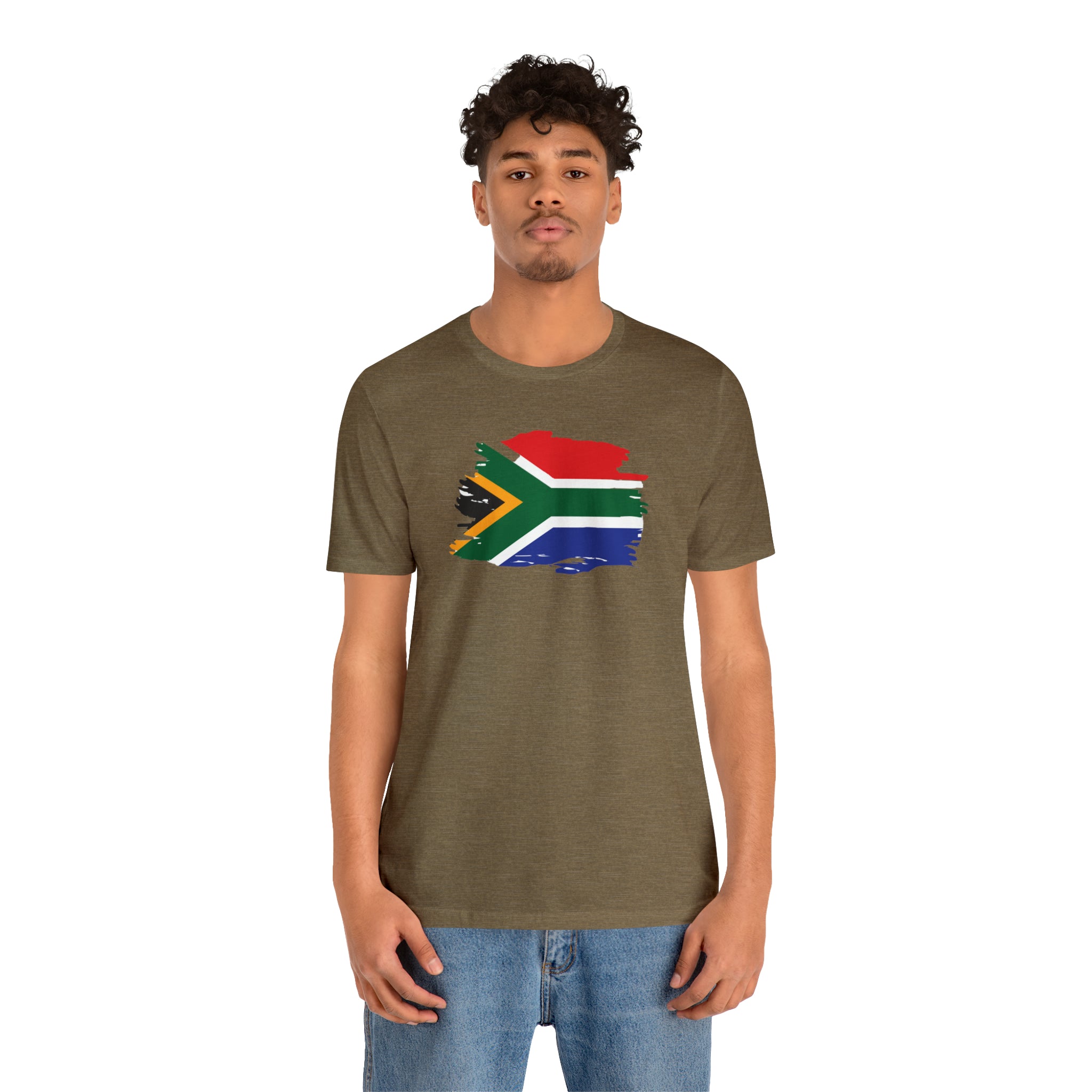 SA Flag Unisex Jersey Short Sleeve Tee