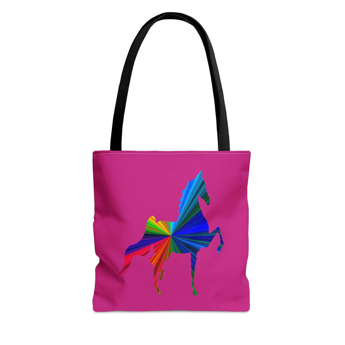 Saddlebred Multi Color Hot Pink Tote Bag