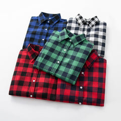 Woman's Flannel Plaid Shirt