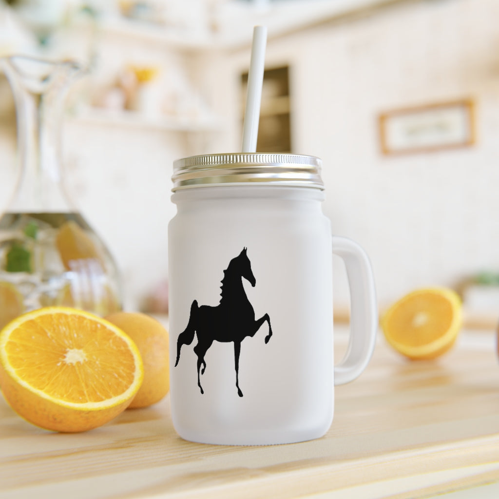 Saddlebred Mason Jar