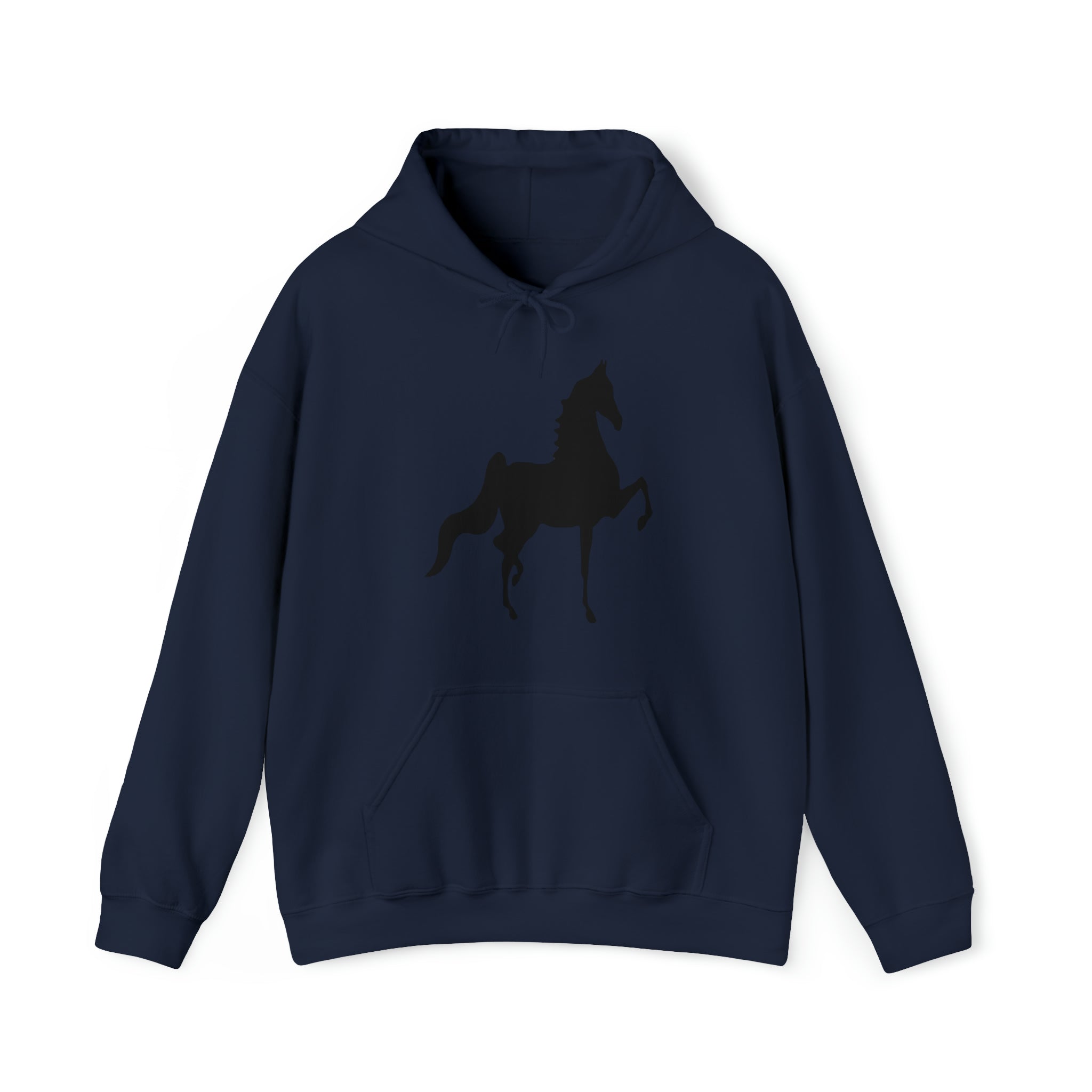 Unisex Heavy Blend™ Hooded Sweatshirt Front Print Saddlebred