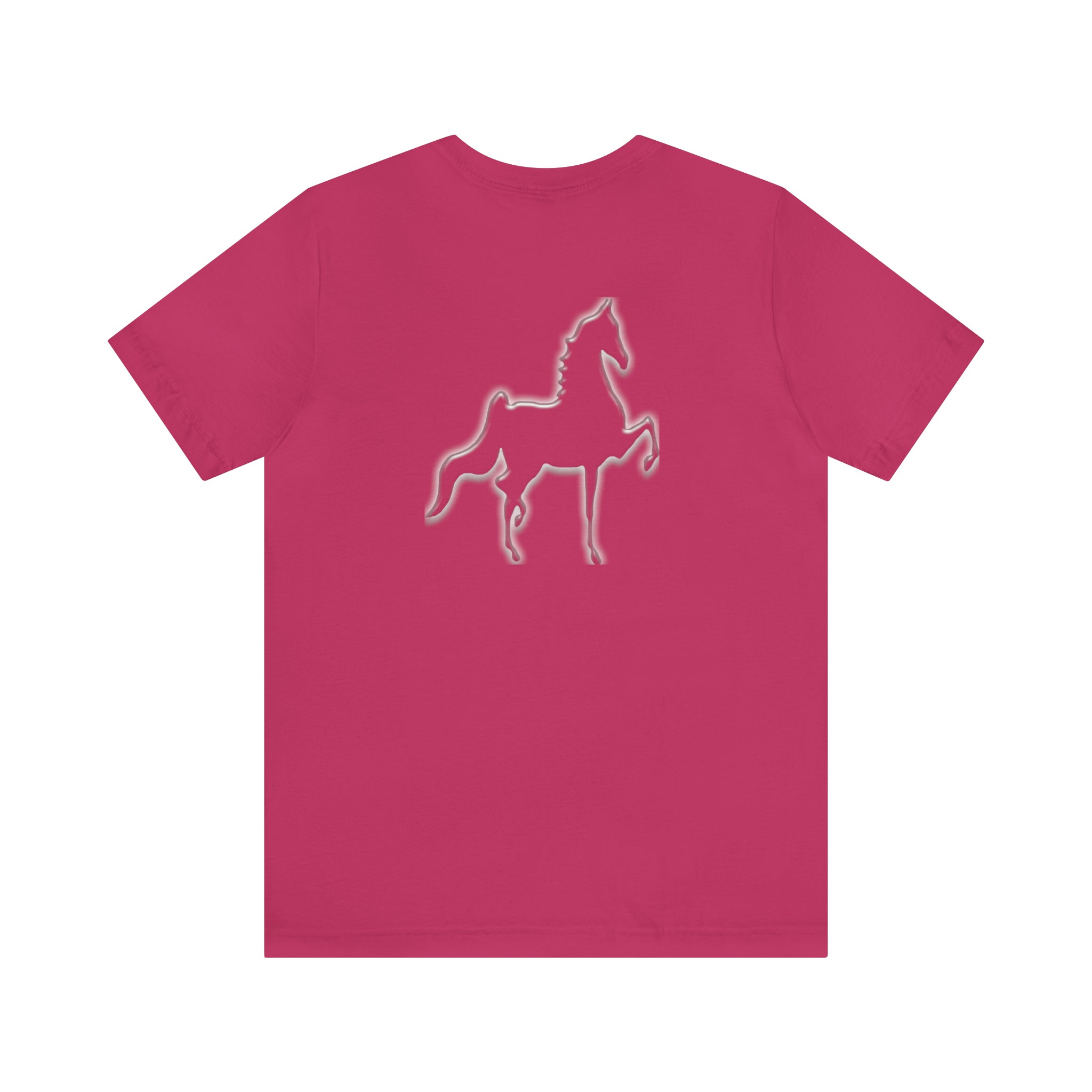 Unisex Jersey Short Sleeve Tee Saddlebred Print