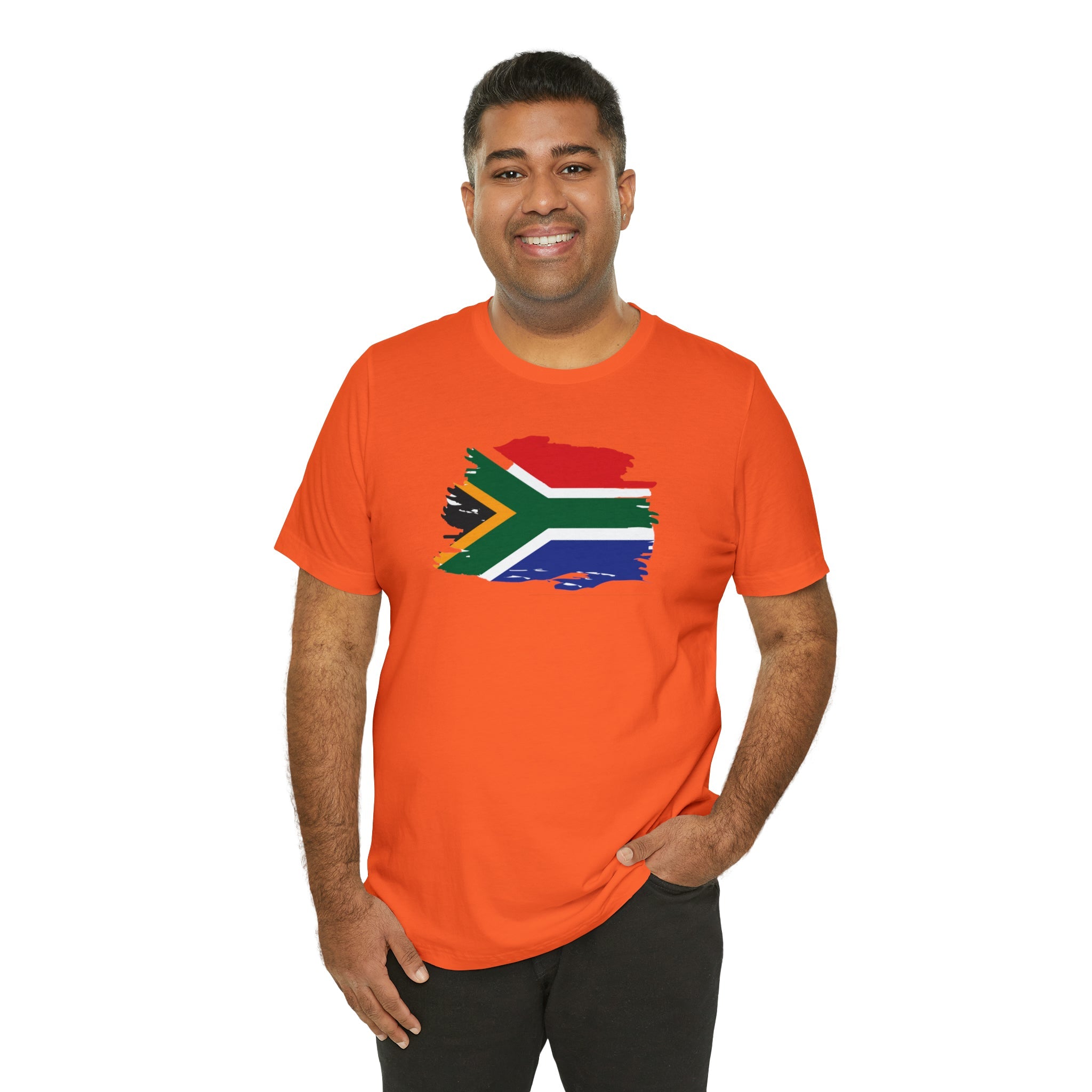 SA Flag Unisex Jersey Short Sleeve Tee