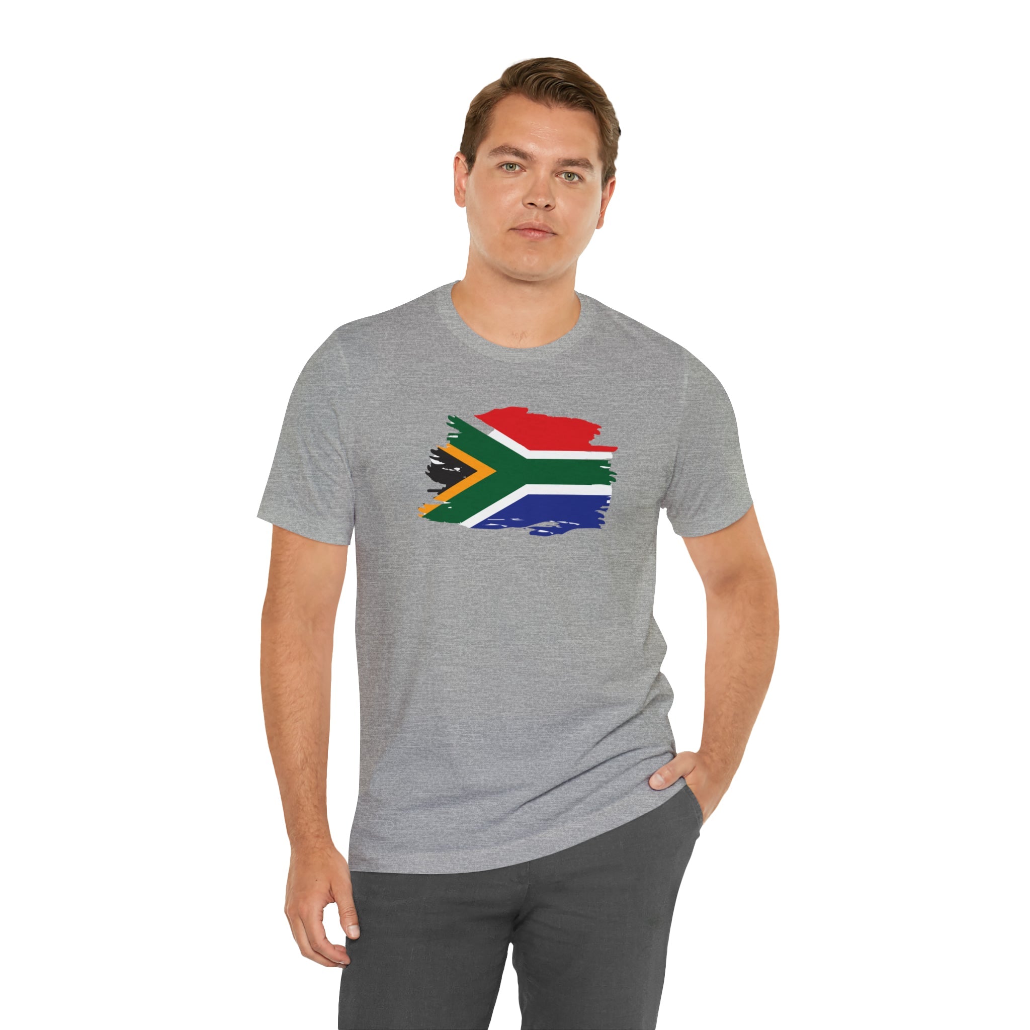 SA Flag Unisex Jersey Short Sleeve Tee